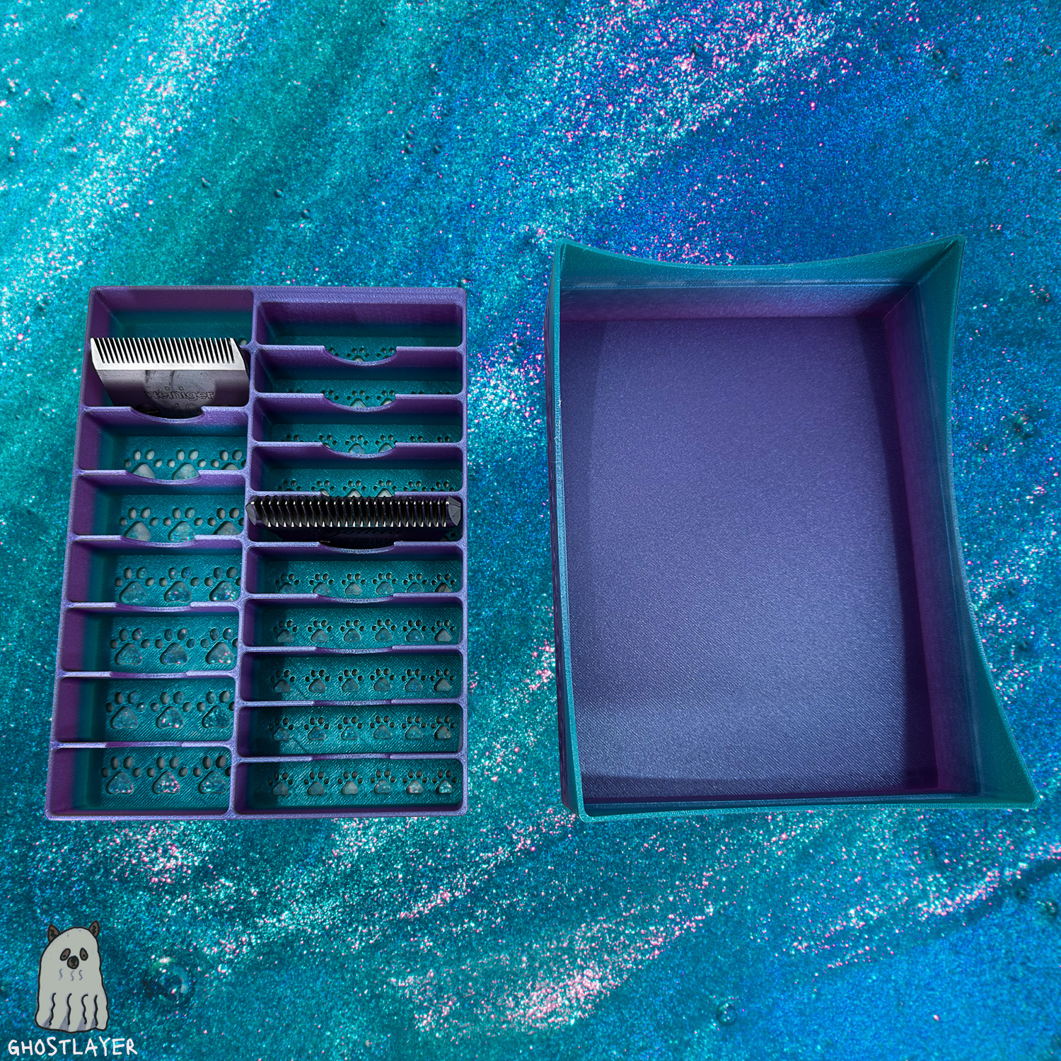 The Basenji - Dog Grooming Standard and Wide Size Clipper Blade Holder | 8 Standard and 10 Wide |