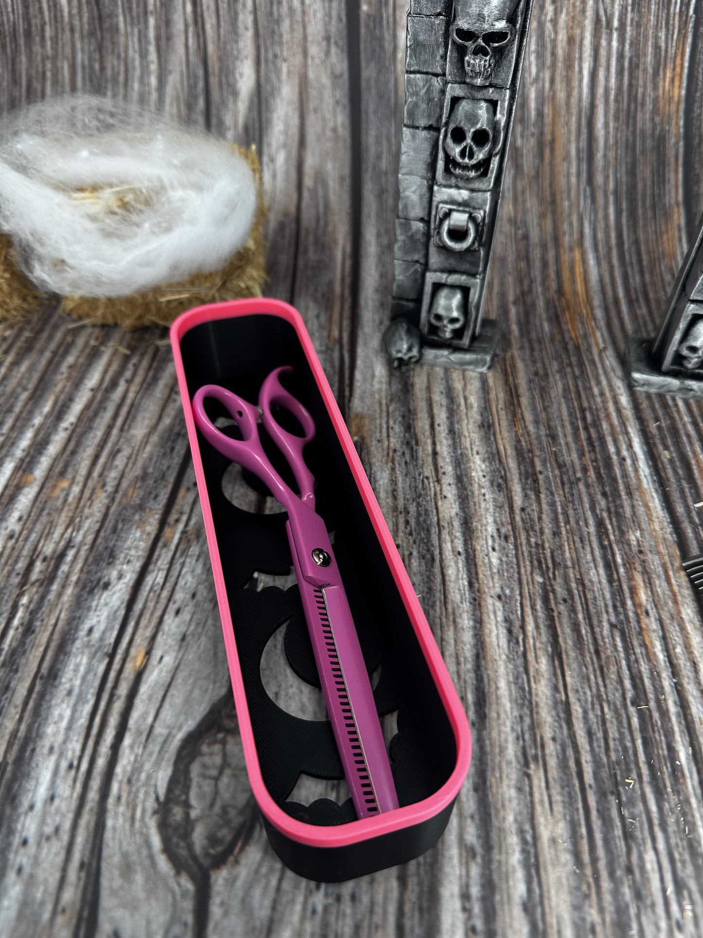 Founder's Favorite Catch all Tray *Halloween- Gothic Black and Pink* | Simple organizer |