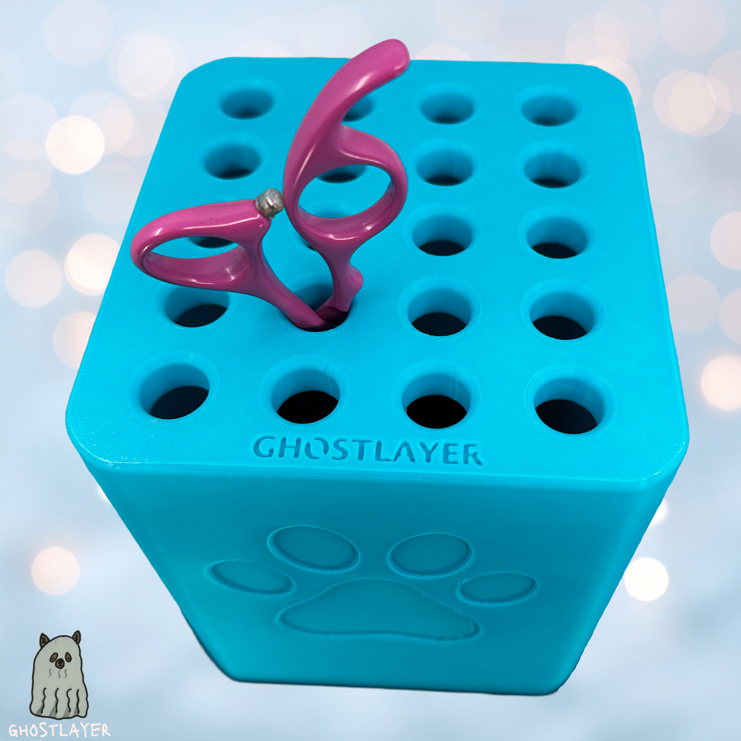 Kobalt Mini Toolbox Top Organizer (Two Drawer w/Lid and Three Drawer)- Mini Dobermann- Holds 20 Shears