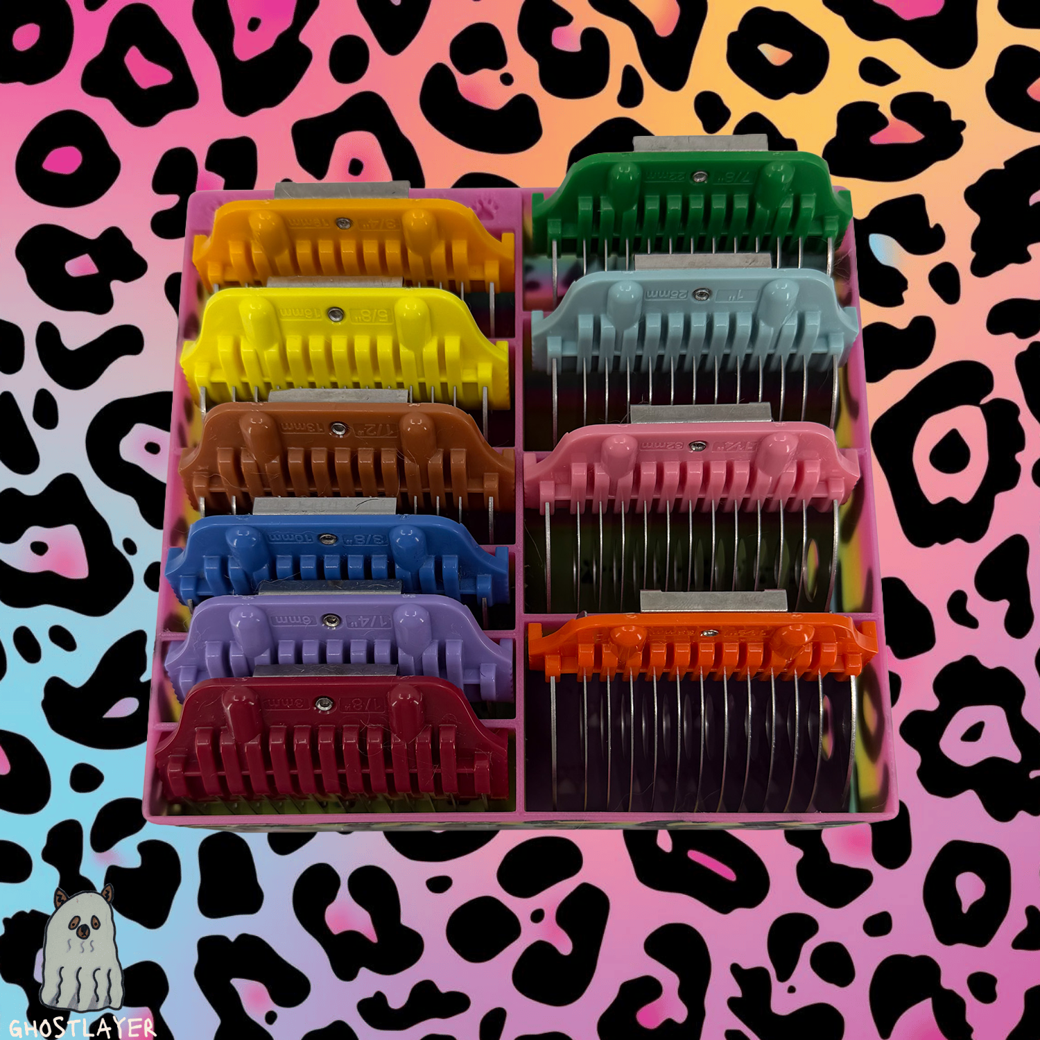 The Feral Rottweiler - Dog Grooming *Wide* Size Clipper Blade Comb Holder | up to 10 | Zolita |