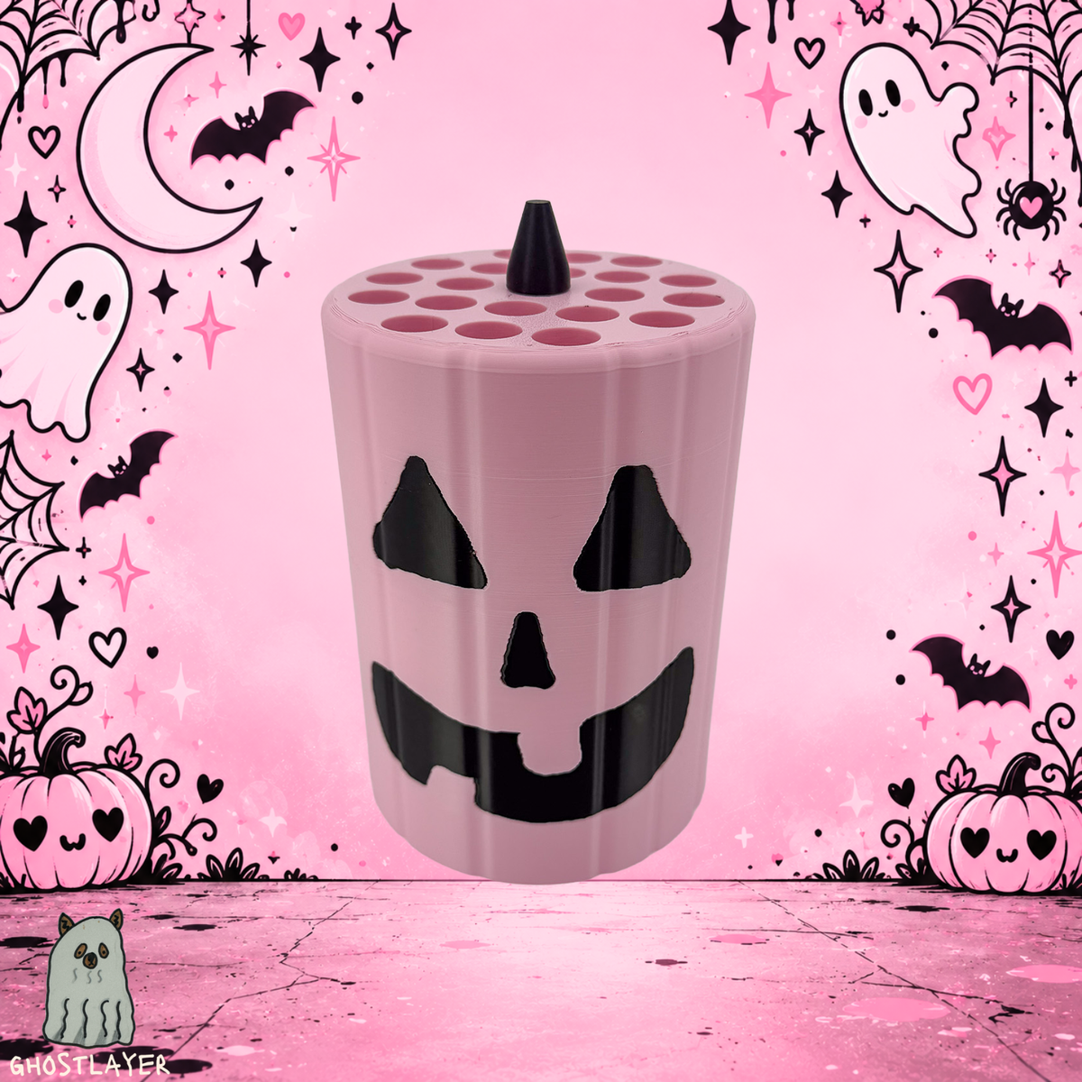 Coquette Pumpkin Pete- Dog Grooming Scissor Holder- Holds 21