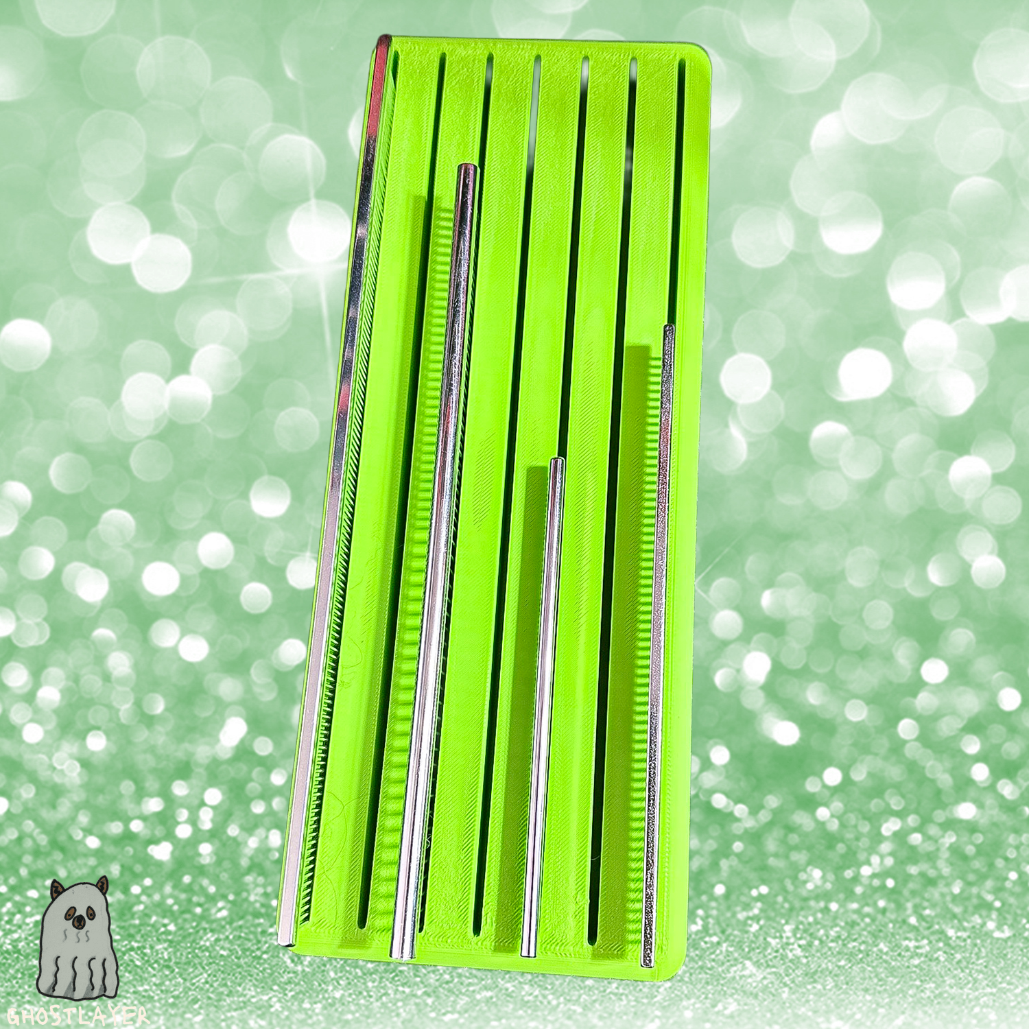 The Mini Greyhound - Lay Flat Dog Grooming Steel "Greyhound" Comb Holder | Holds 7 |