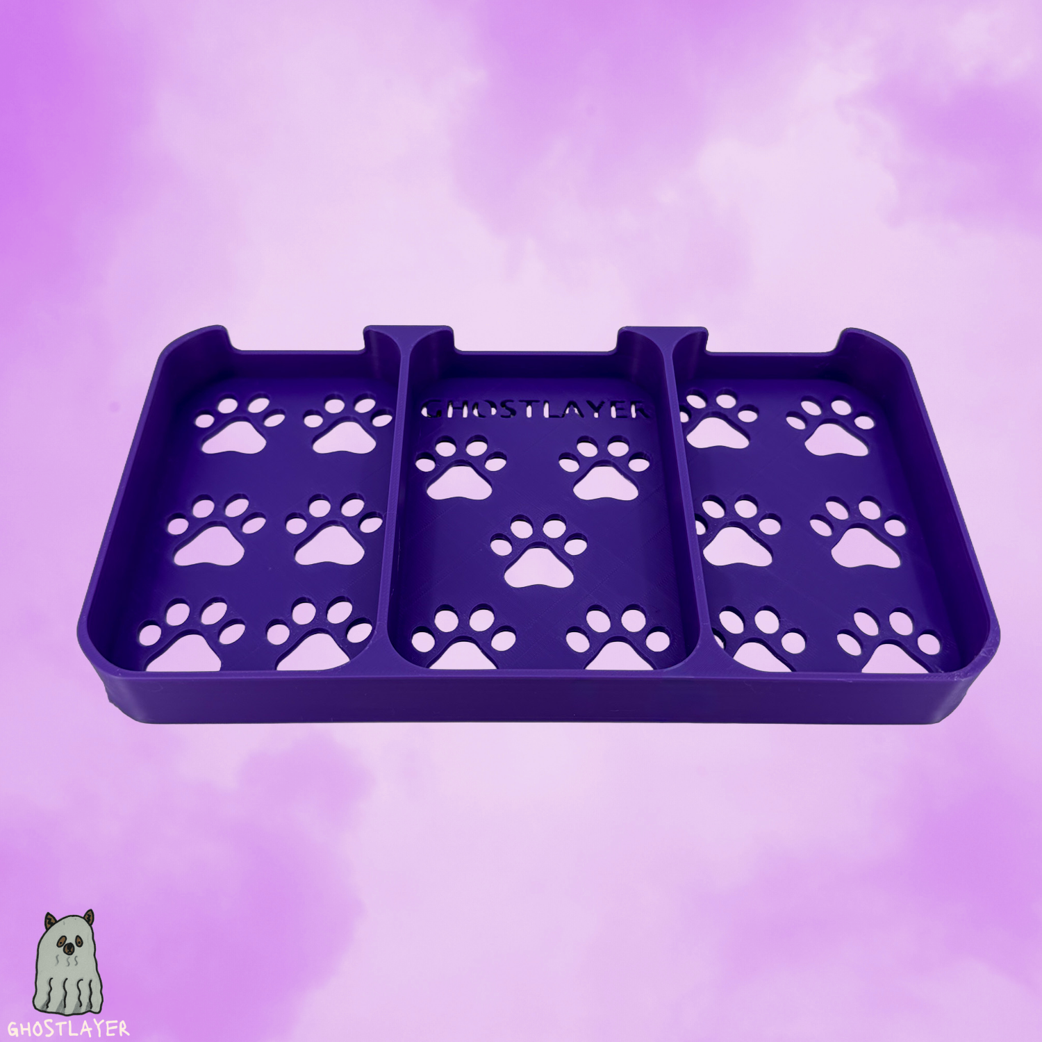 Kobalt Mini Toolbox Middle Drawer Organizer (Two Drawer w/Lid and Three Drawer)- Dog Grooming Toolbox Organizing Tray (Three Slots)