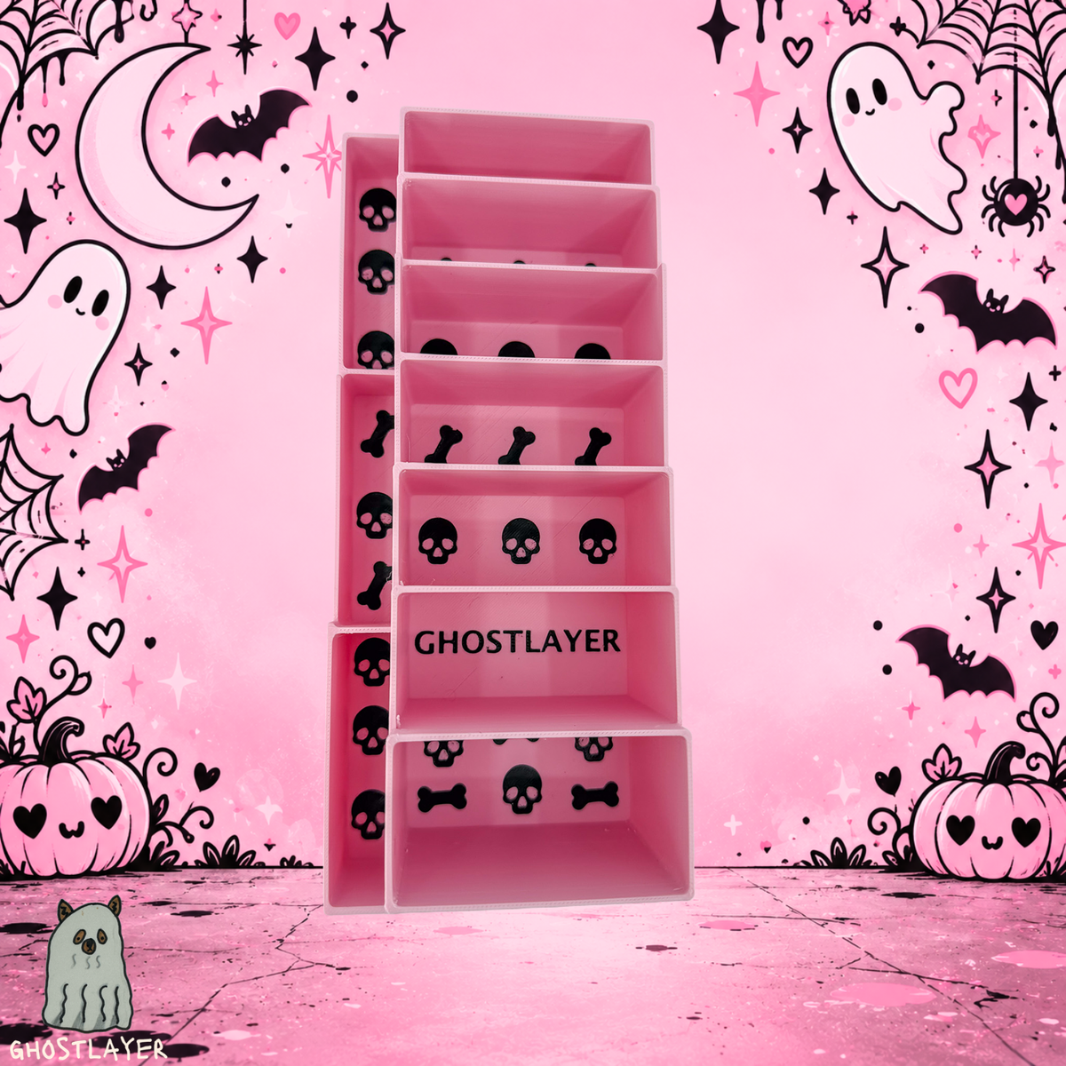 Drawerganizer *Coquette Halloween* Zolita WideCombs Low Profile Grooming Comb Toolbox Drawer Organizer- Holds 10 *Full Set*