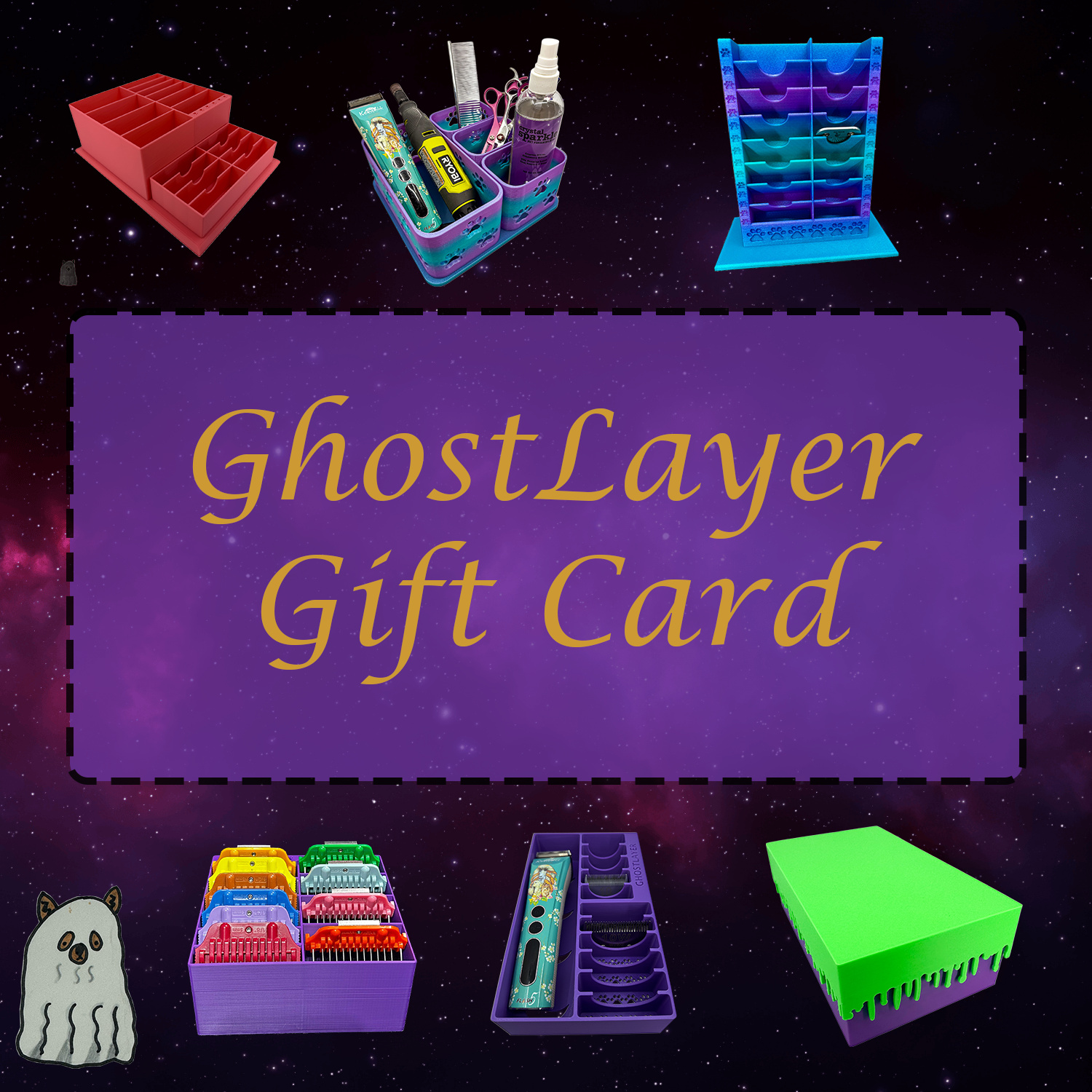 GhostLayer Dog Grooming Gift Card (Digital)