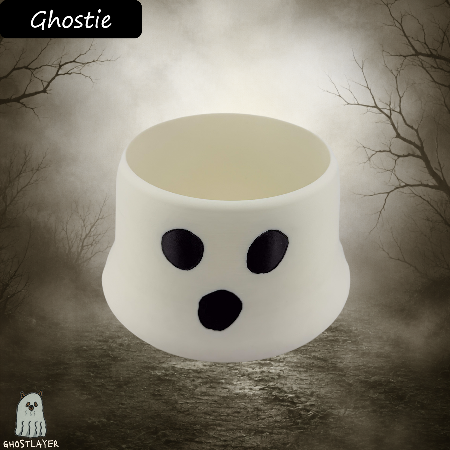 The Groomie (Ghostie) โ Modular Tabletop Grooming Organizer (Outer Shell Only)
