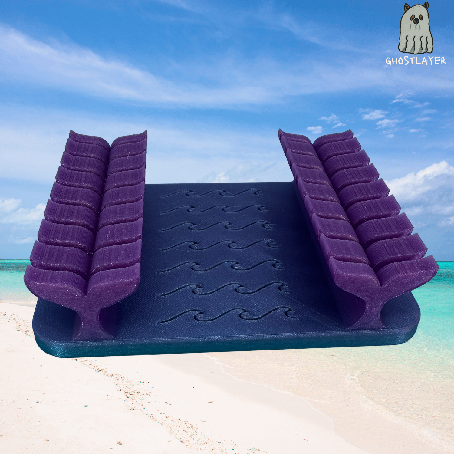 The Whale - Lay Flat Dog Grooming Steel "Greyhound" Comb Holder | Holds 8 |