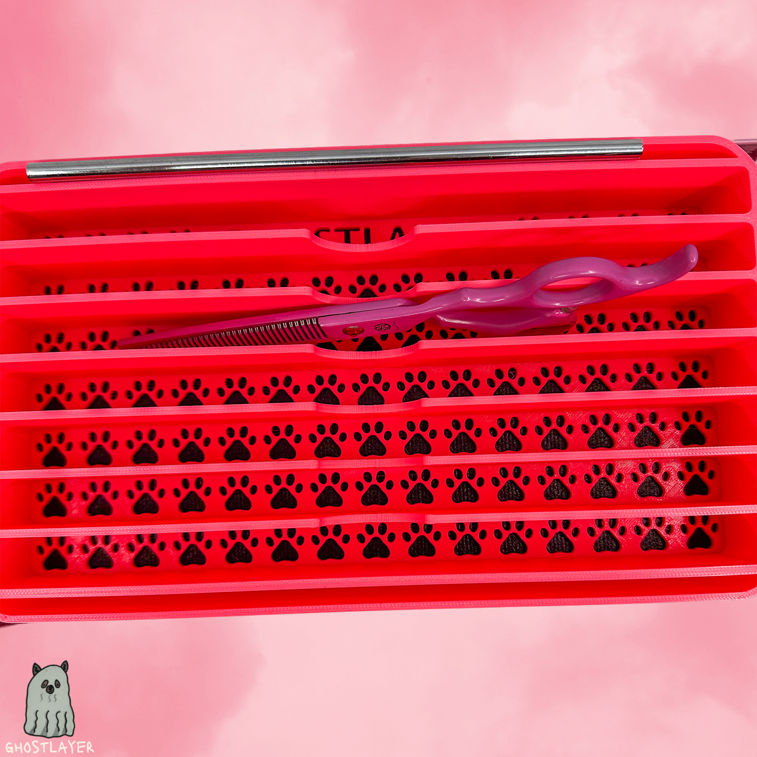 Kobalt Mini Toolbox Top Organizer (Two Drawer w/Lid and Three Drawer)- Mini Sarabi- Holds 7 Shears and 2 Greyhound combs