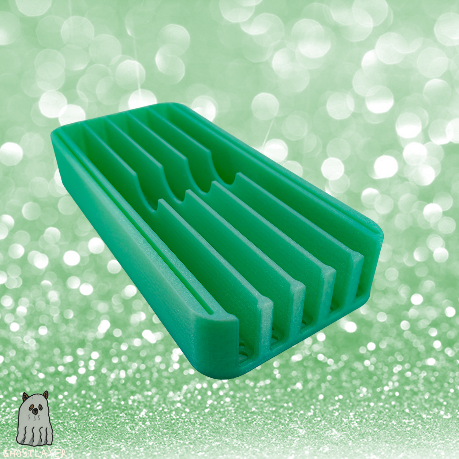 The Mini Sarabi V2 - Lay Flat Dog Grooming Scissor Holder | Holds 5 Scissors 2 Combs |