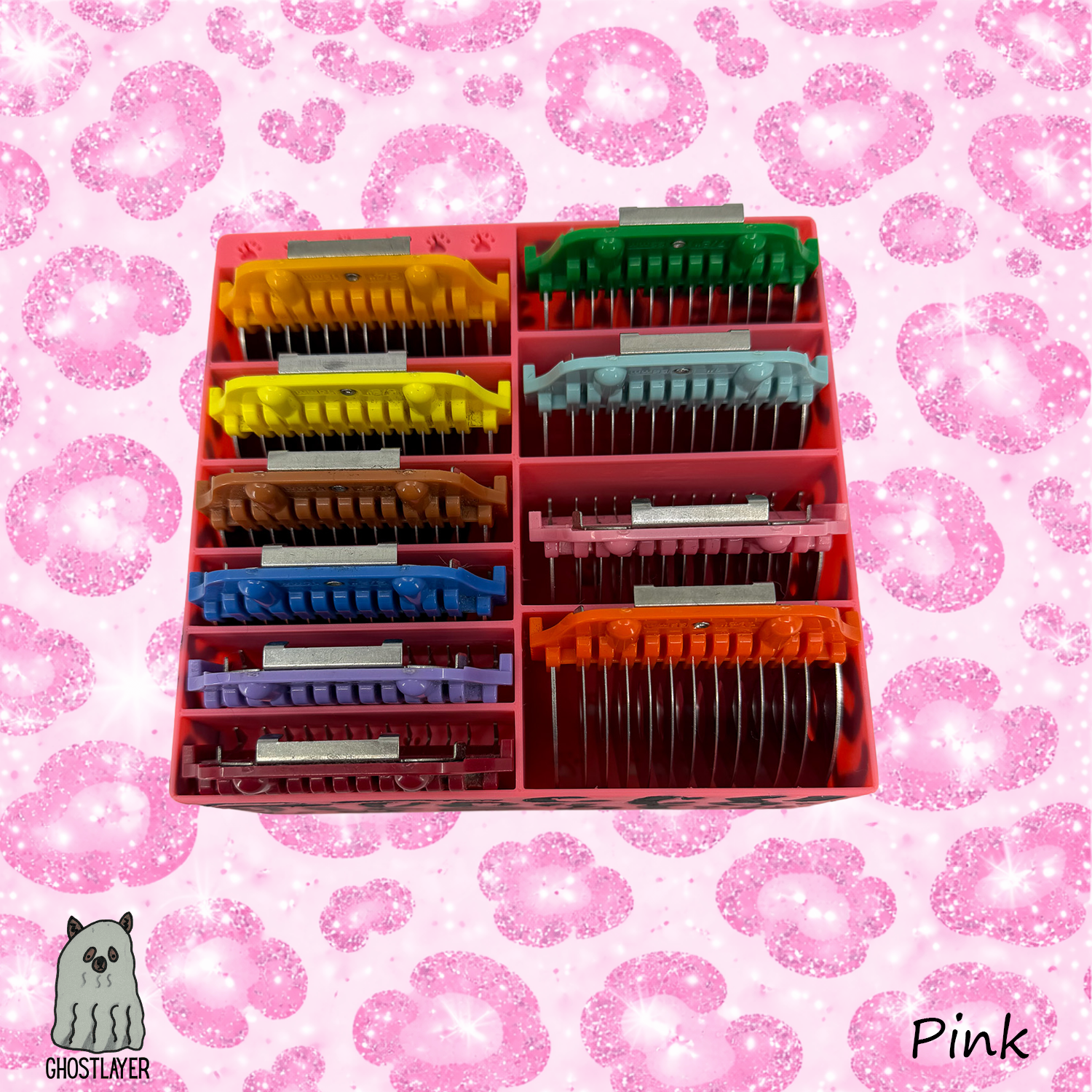 *Feral* Rottweiler - Dog Grooming *Wide* Size Clipper Blade Comb Holder | up to 10 | Zolita |