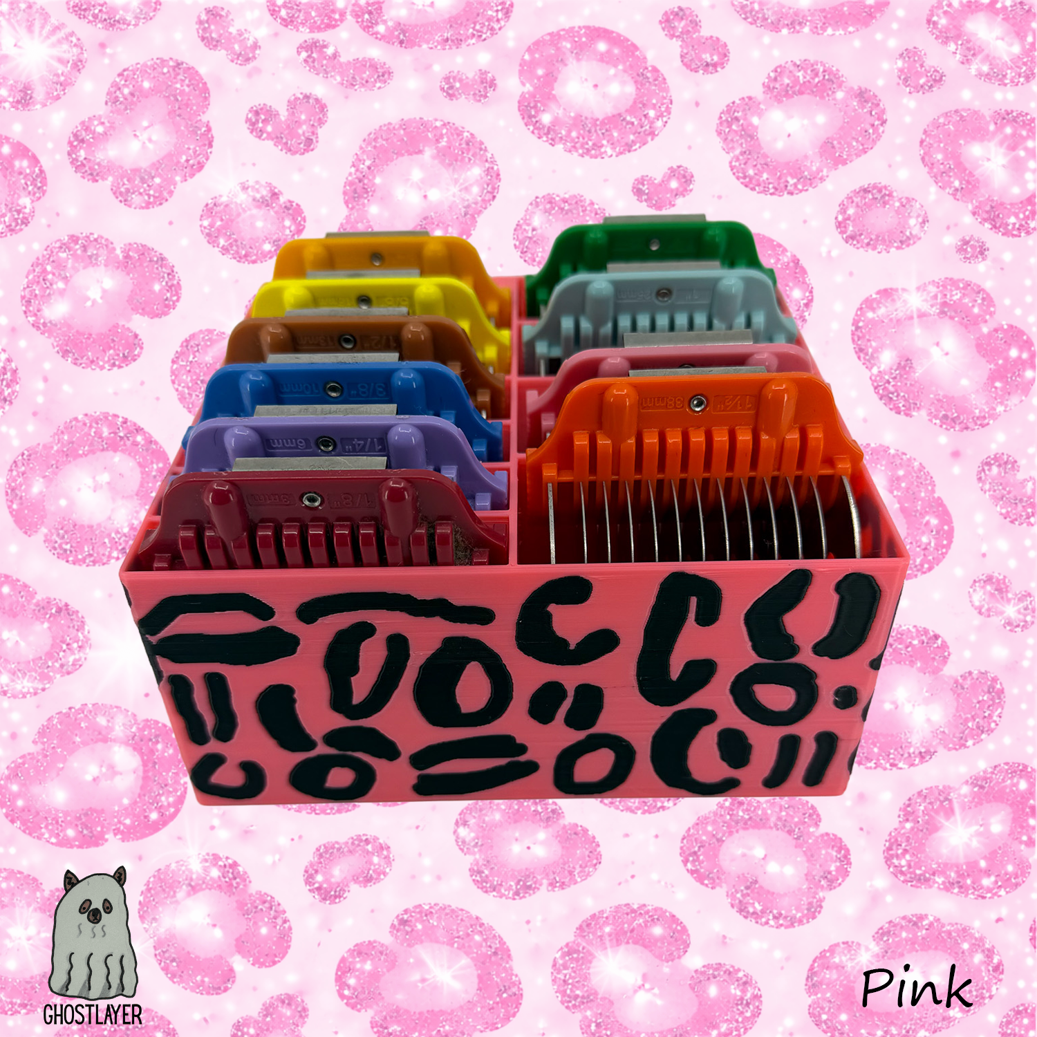*Feral* Rottweiler - Dog Grooming *Wide* Size Clipper Blade Comb Holder | up to 10 | Zolita |