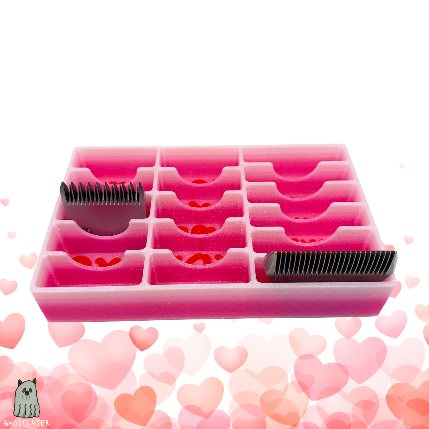 *SweetHeart* Kobalt Mini Toolbox-Dog Grooming Toolbox Insert Bundle