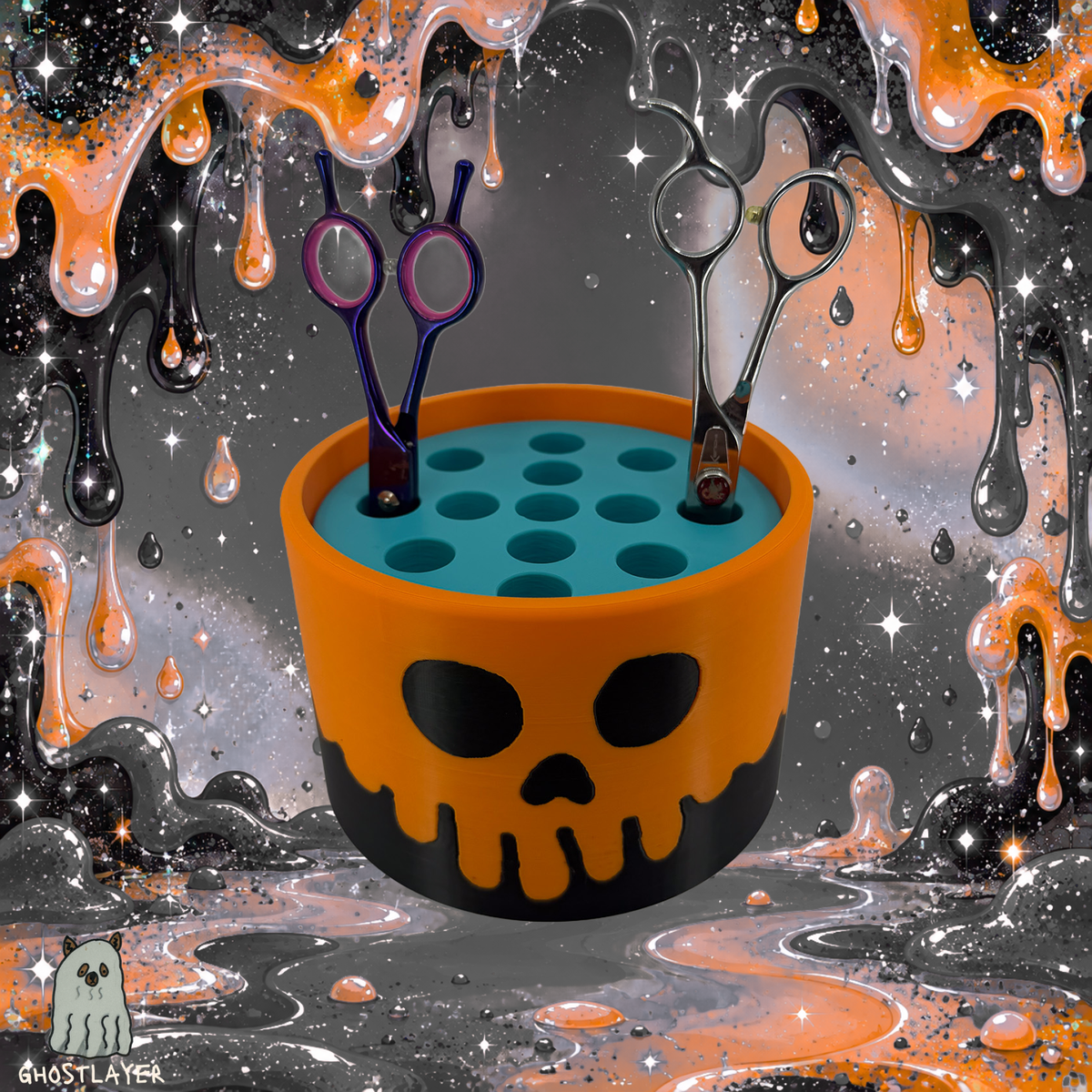 The Groomie (Poison Goo Bucket) β Modular Tabletop Grooming Organizer (Outer Shell Only)