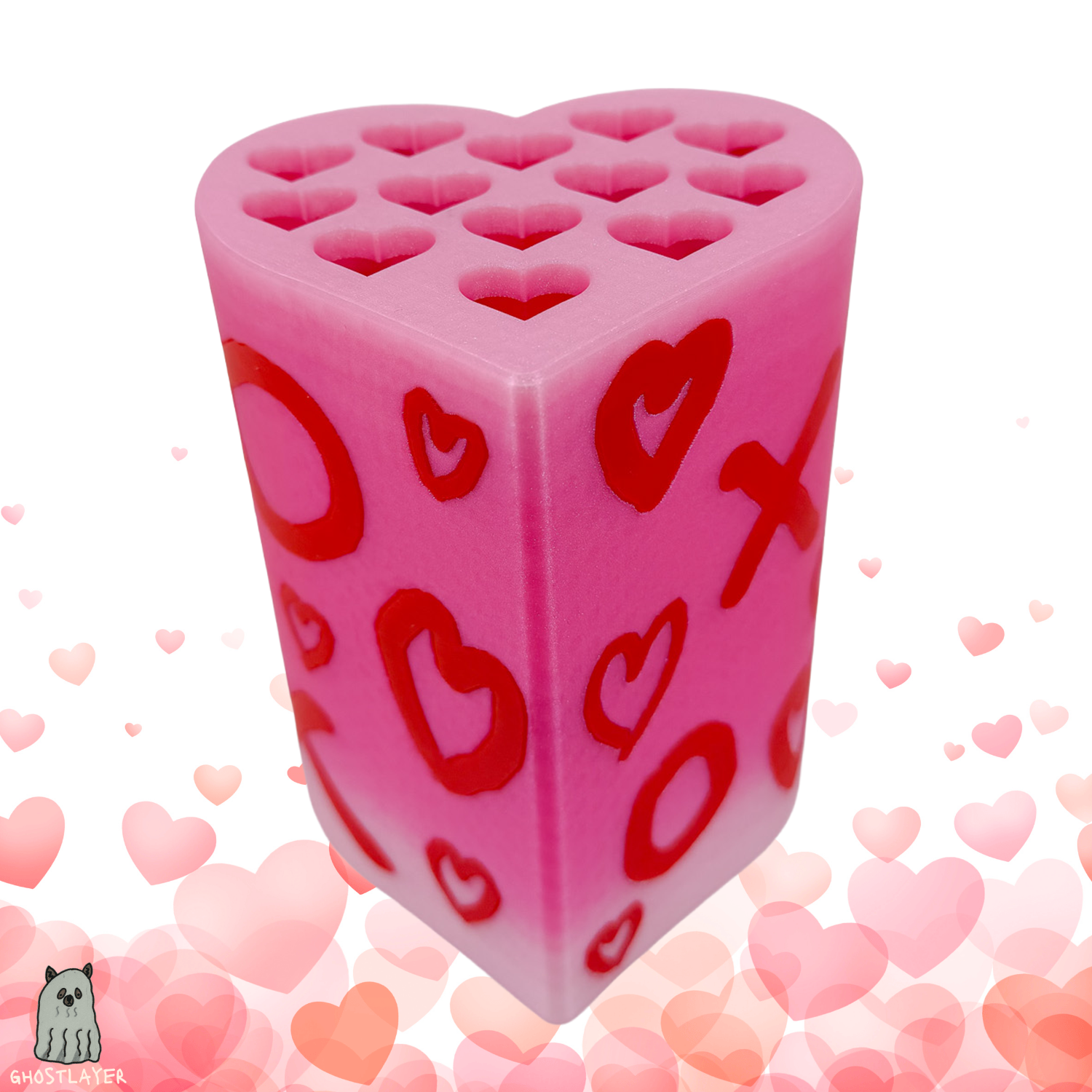 The Heartbreaker-Dog Grooming Scissor Holder- Holds 13