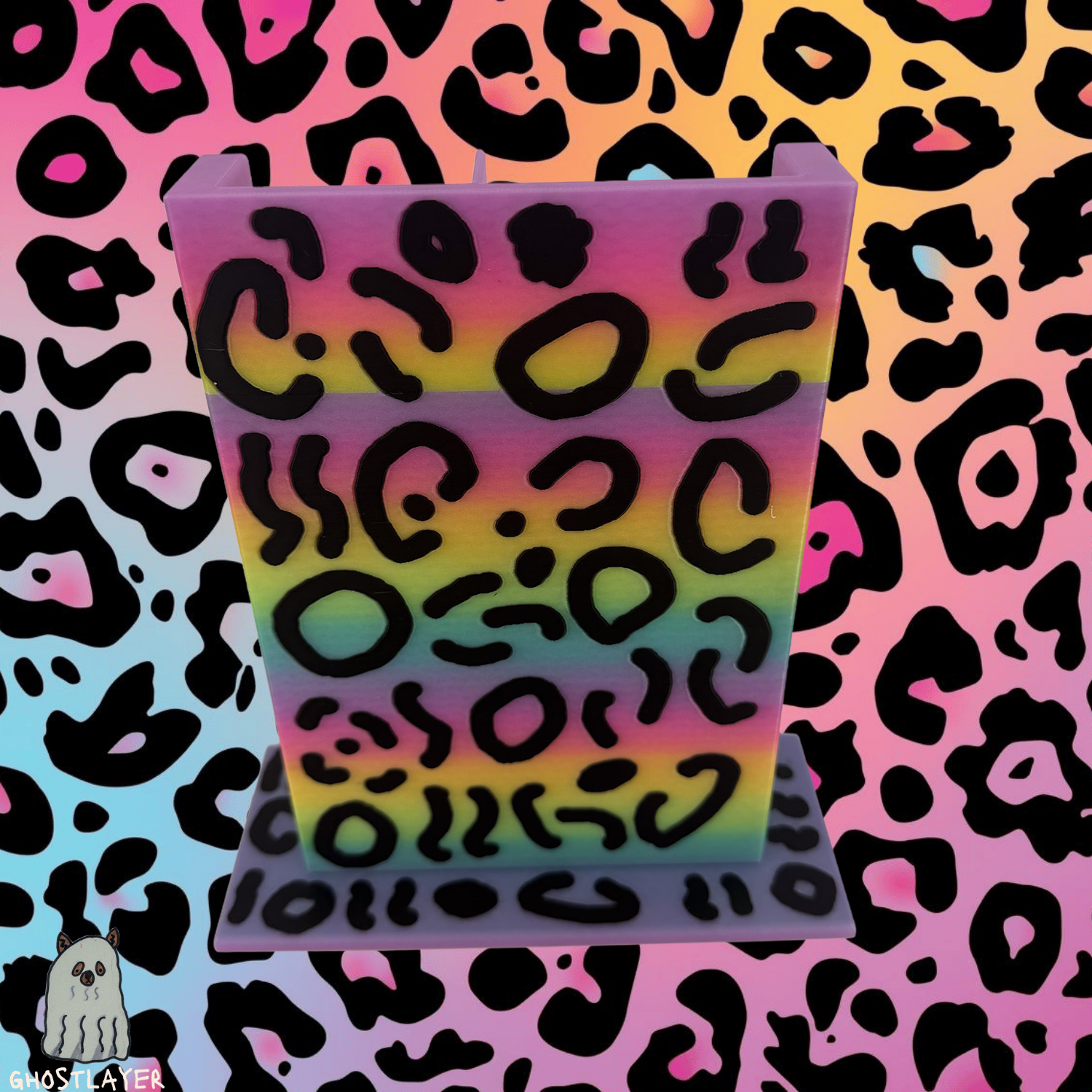 The Leesa Feral Malamute - Stand Up Dog Grooming Standard/Wide Size Clipper Blade Holder | 8 Standard and 8 Wide |