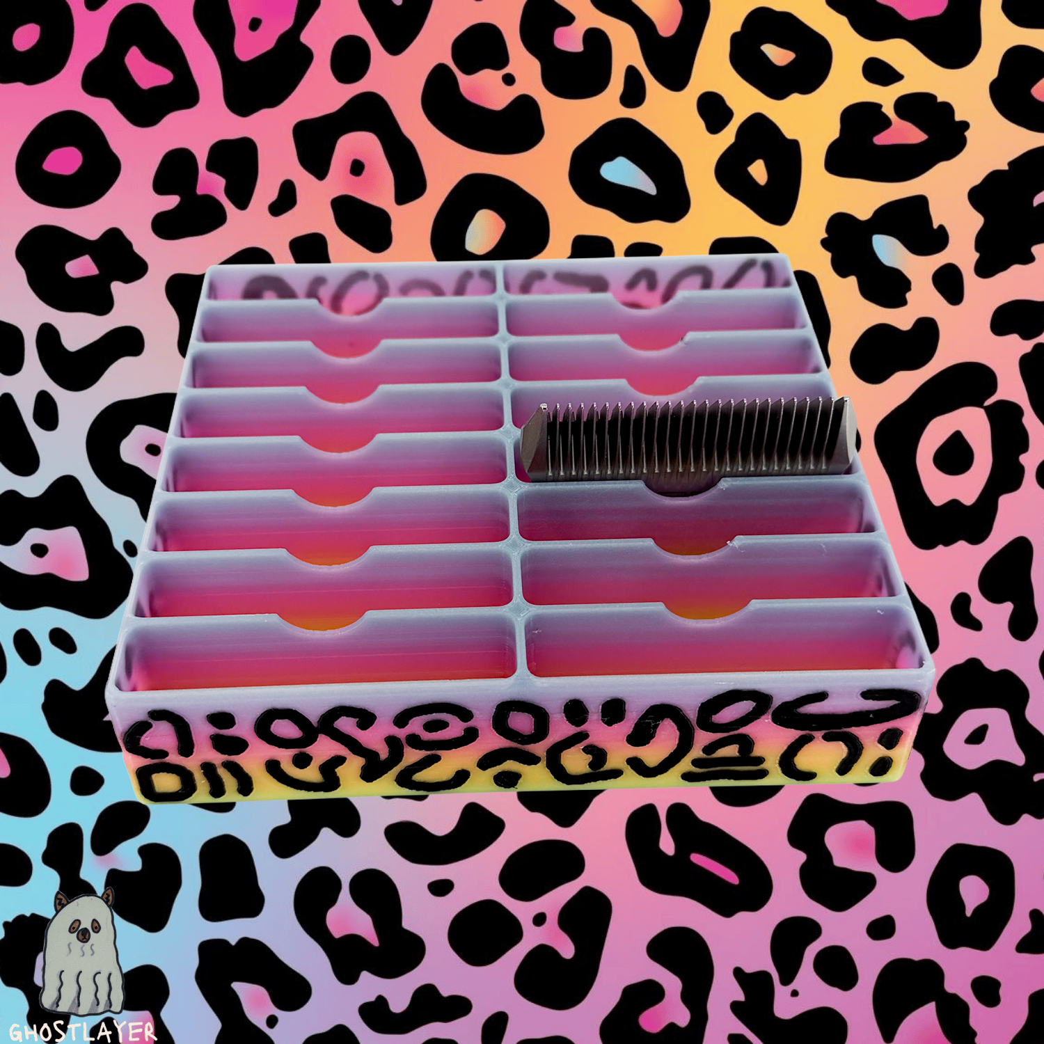 The Feral Pug--Dog Grooming *Wide* Size Clipper Blade Holder | up to 16 | wide blade only