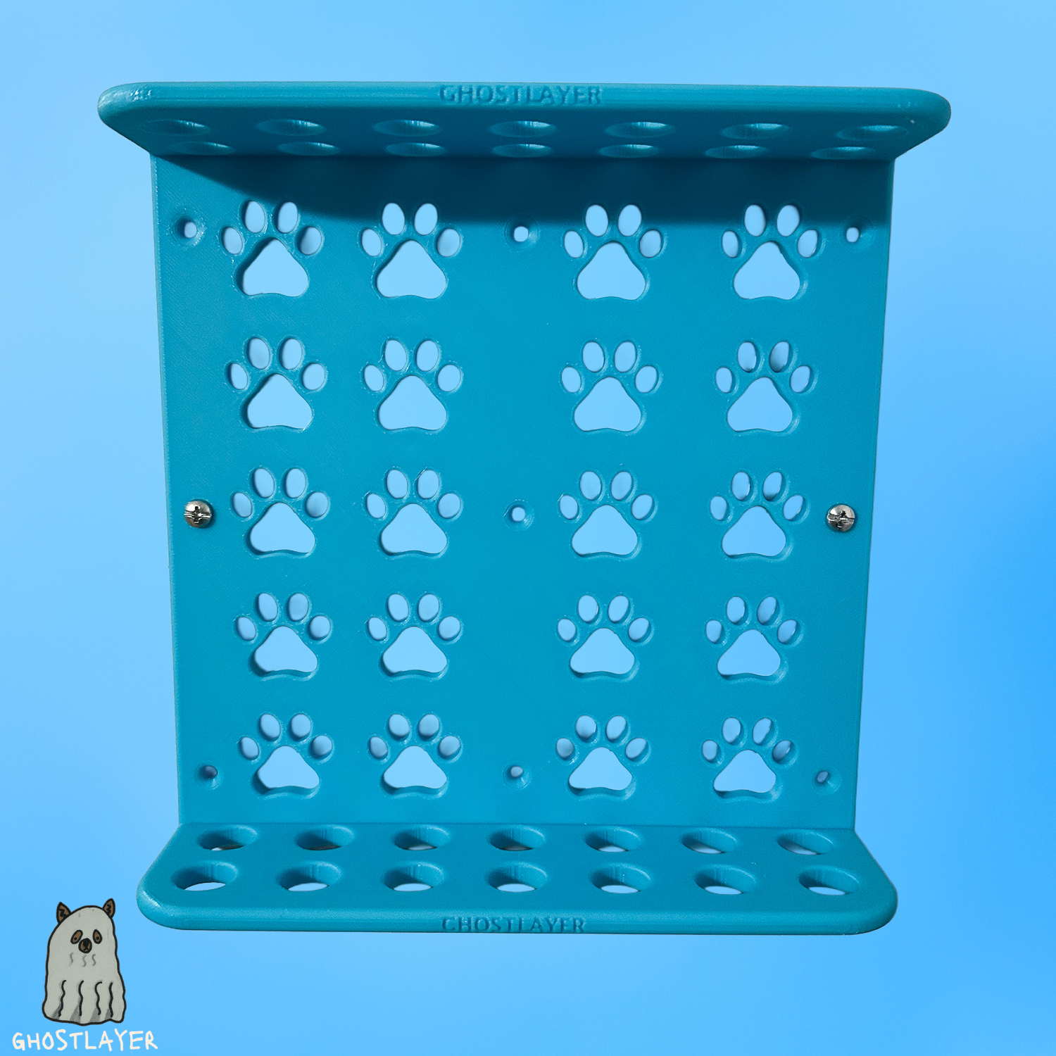 The Catahoula- Vertical Wall Mounted Dog Grooming Shear Holder— Up to 28 pairs, Simple organizer |