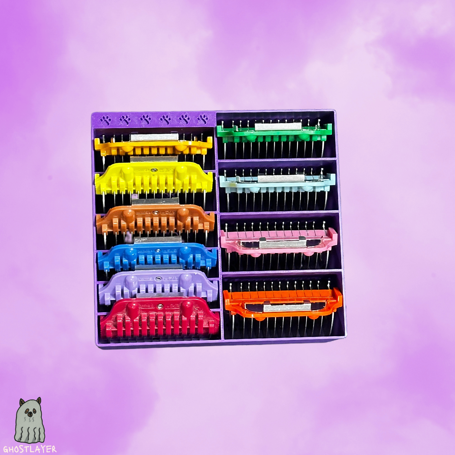 The Rottweiler - Dog Grooming *Wide* Size Clipper Blade Comb Holder | up to 10 | Zolita