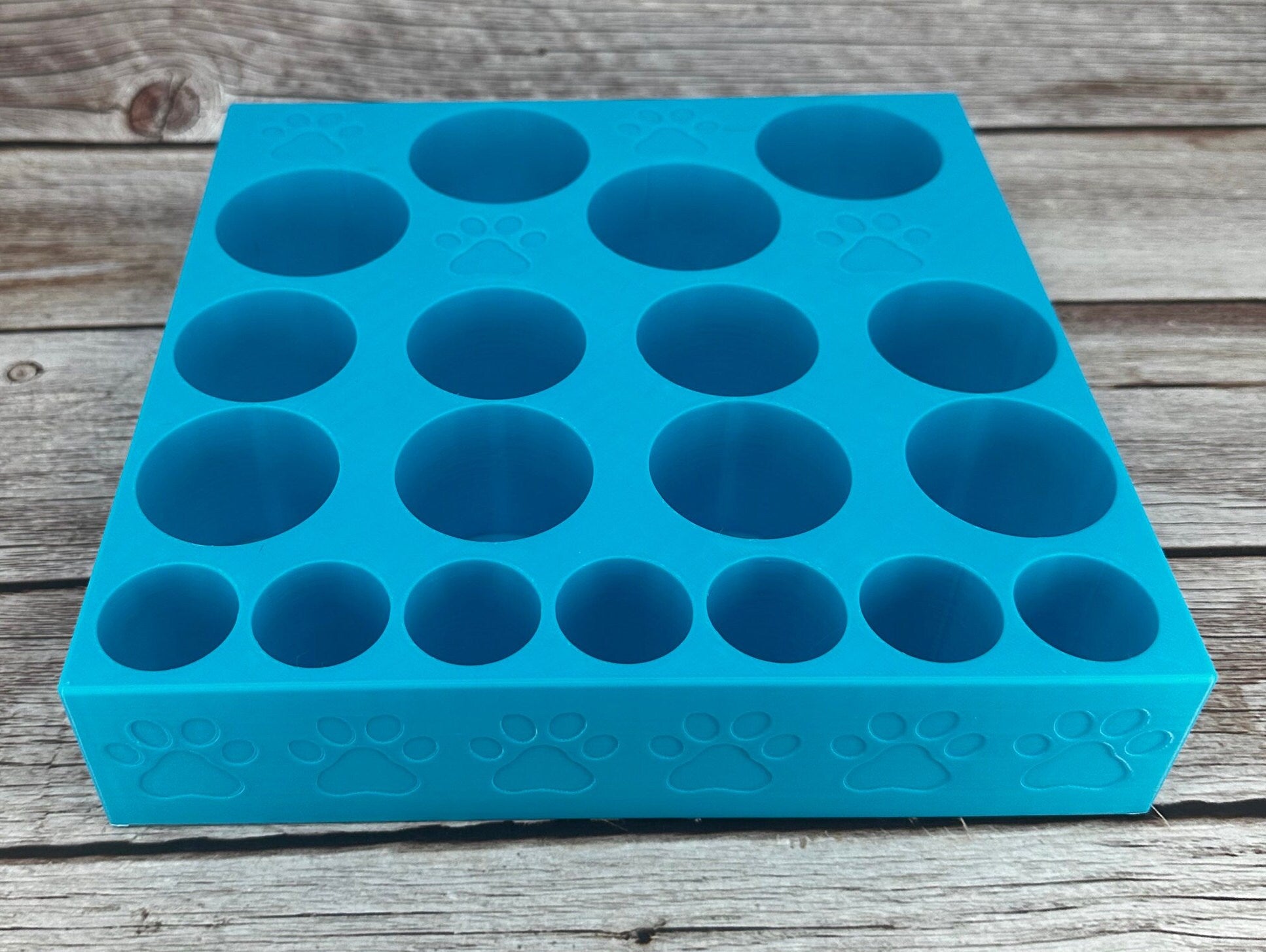 Dog Grooming Small/Medium Perfume and Essential Oil Holder | Holds 12 Perfumes/ 7 Oils | Simple organizer |