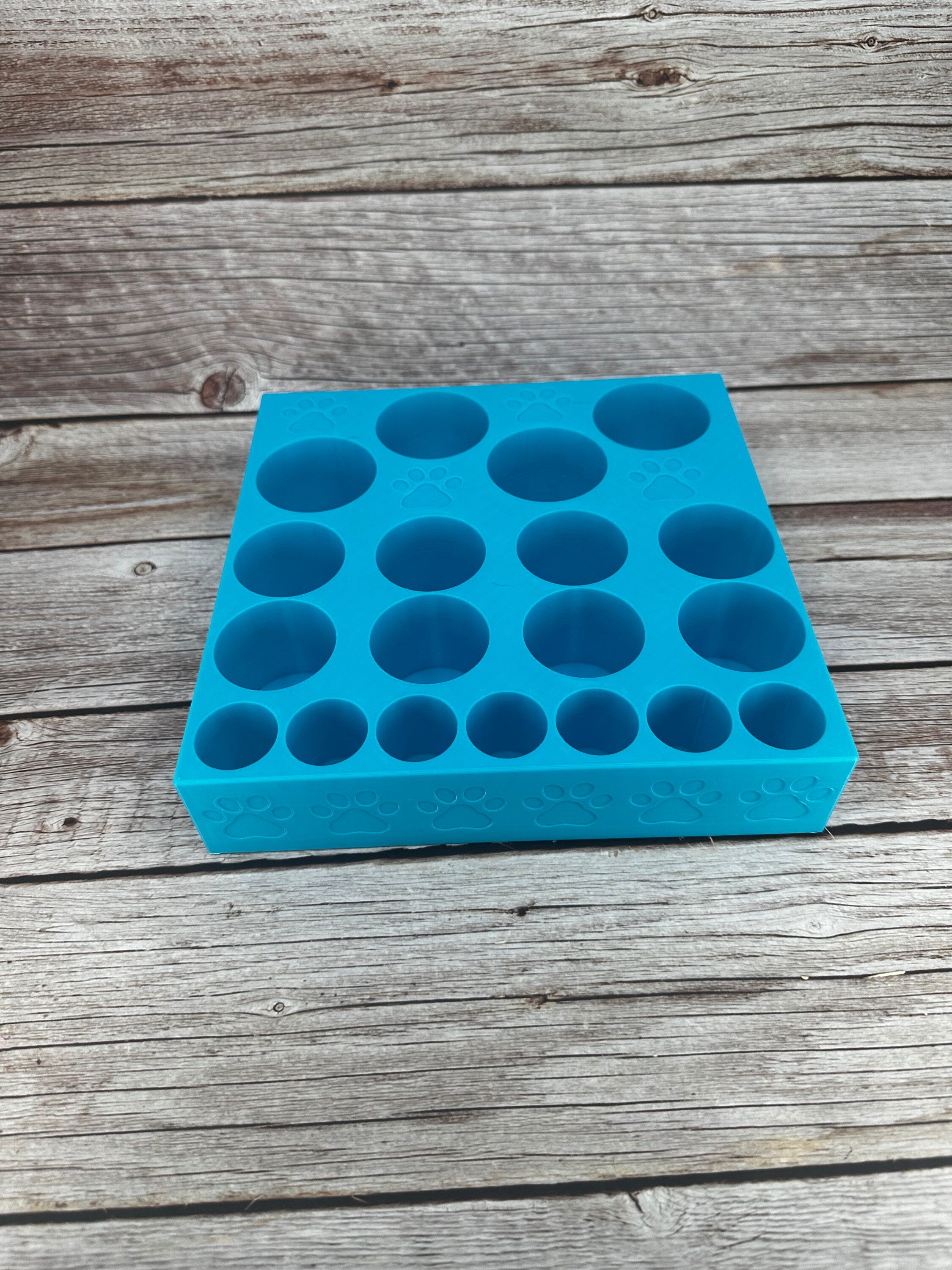Dog Grooming Small/Medium Perfume and Essential Oil Holder | Holds 12 Perfumes/ 7 Oils | Simple organizer |