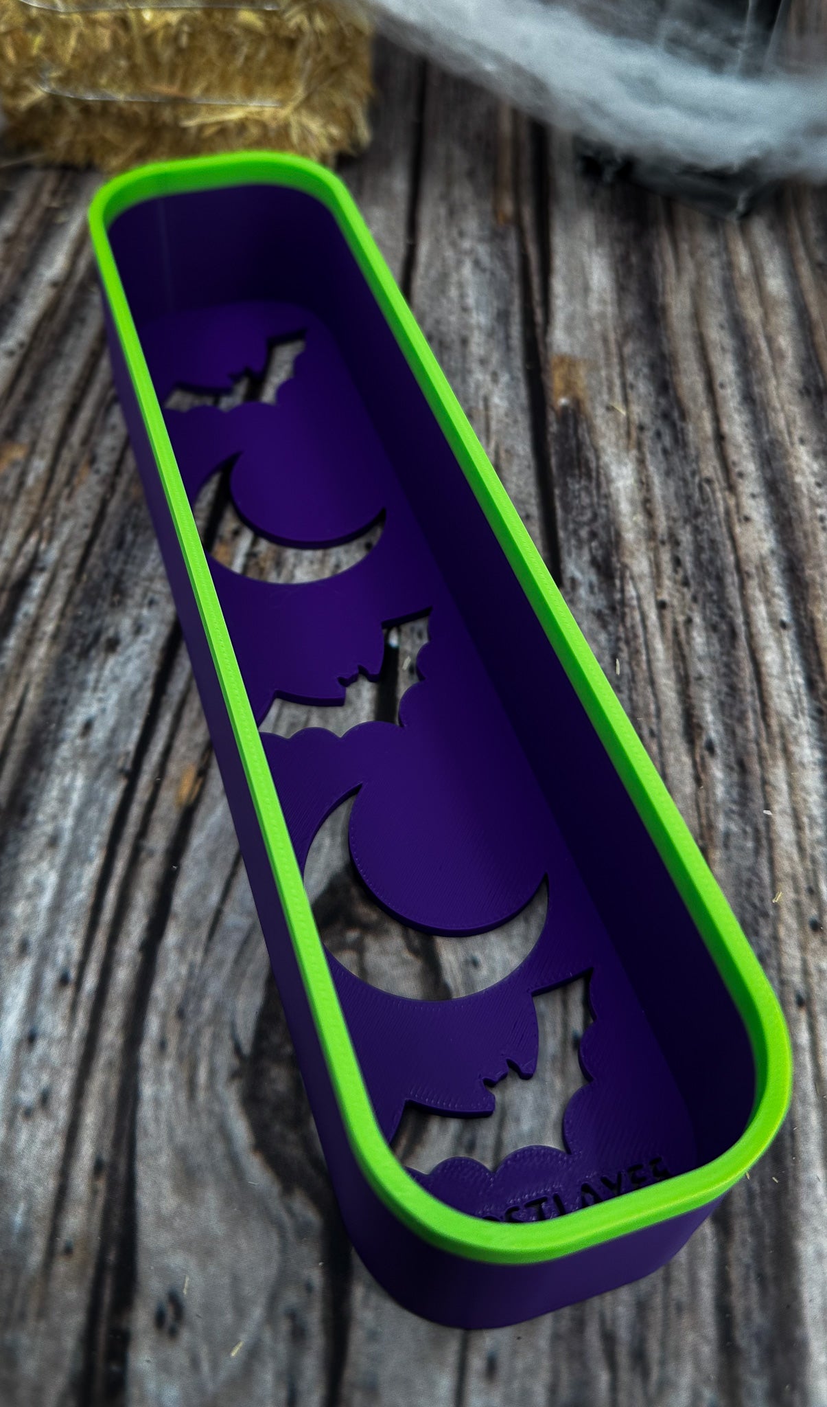 Founder's Favorite Catch all Tray *Halloween-Ghastly Green and Purple* | Simple organizer |