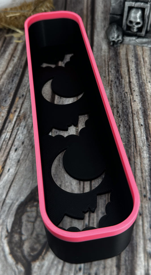 Founder's Favorite Catch all Tray *Halloween- Gothic Black and Pink* | Simple organizer |