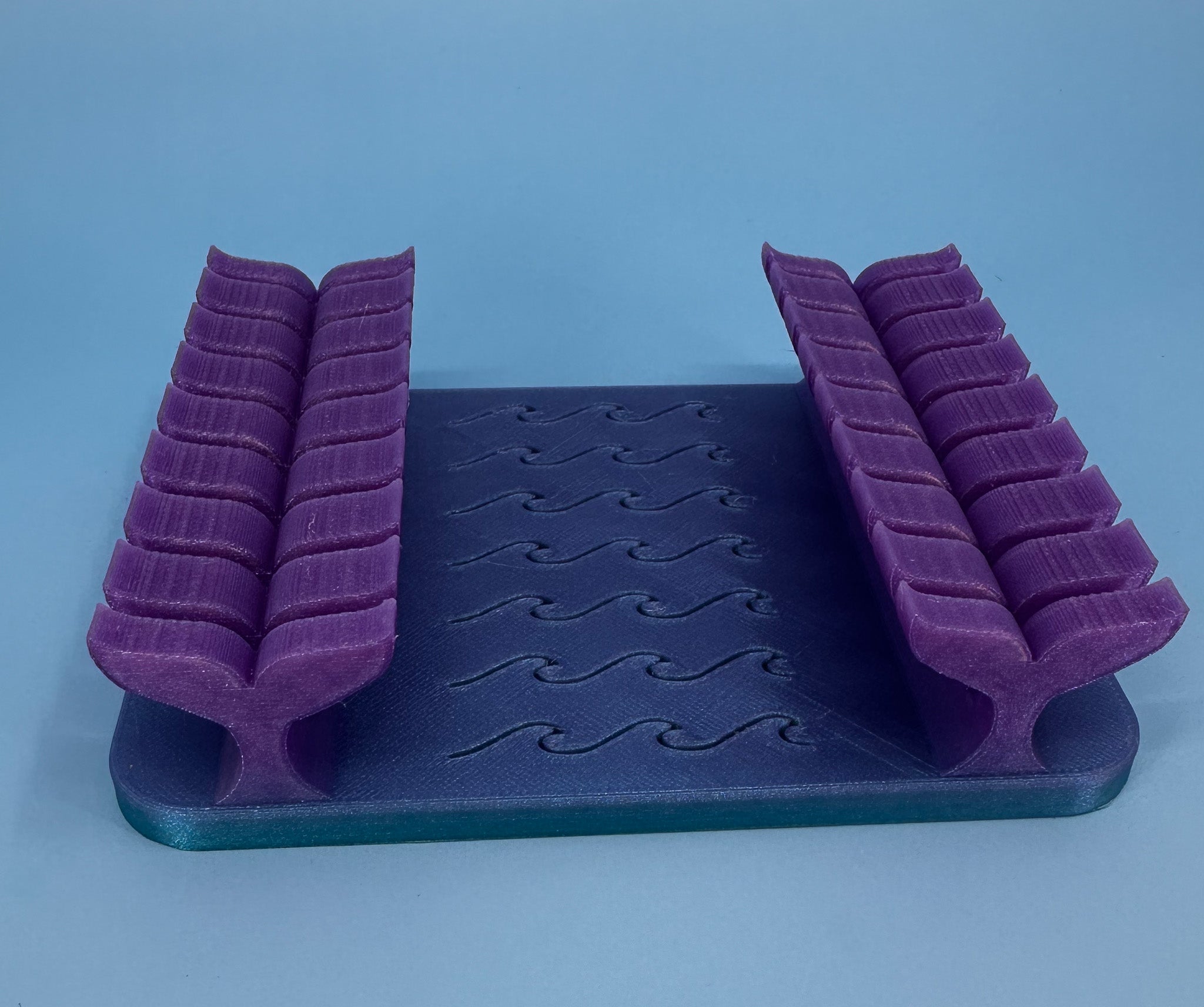 The Whale - Lay Flat Dog Grooming Steel "Greyhound" Comb Holder | Holds 8 |