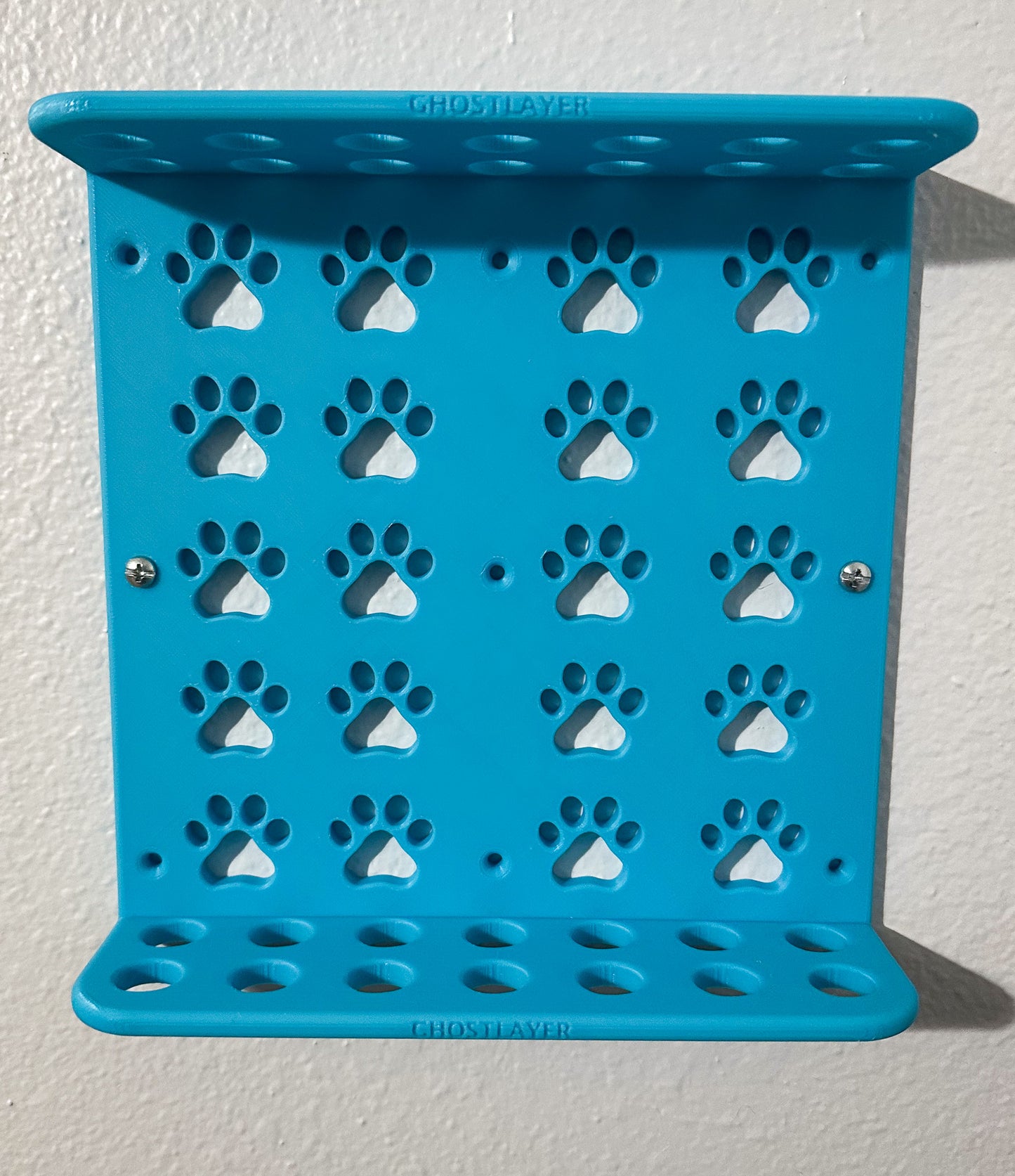 The Catahoula- Vertical Wall Mounted Dog Grooming Shear Holder— Up to 28 pairs, Simple organizer |