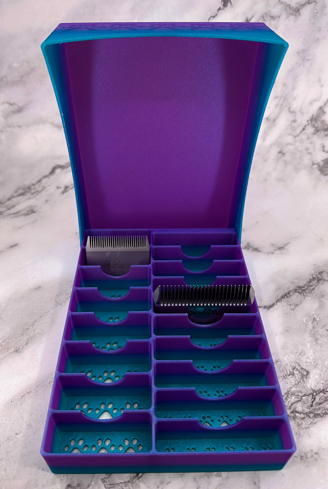 The Basenji - Dog Grooming Standard and Wide Size Clipper Blade Holder | 8 Standard and 10 Wide |