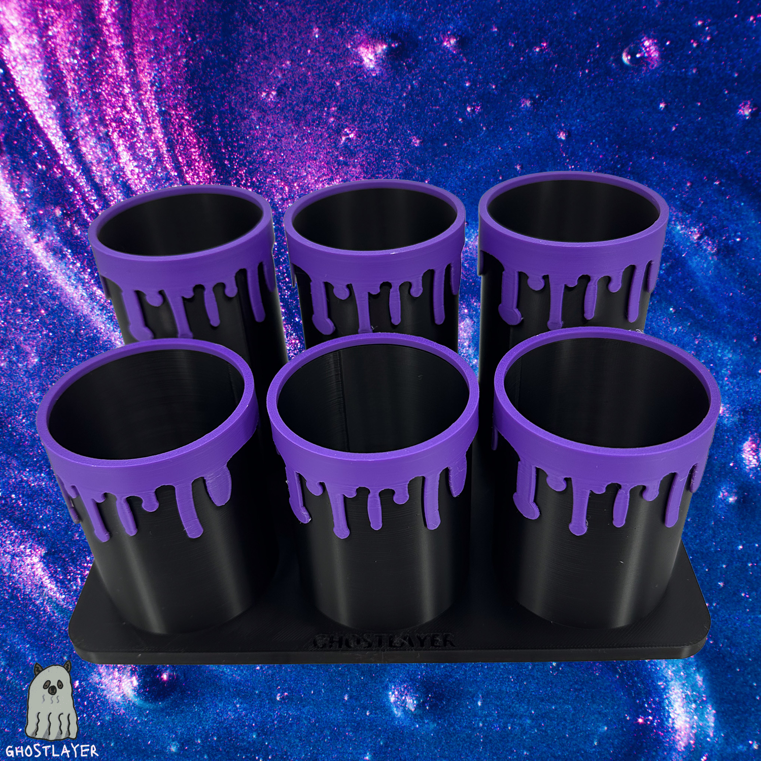 The Boo Goo Tubes -Dog Grooming Tool Organizer- Six Tubes
