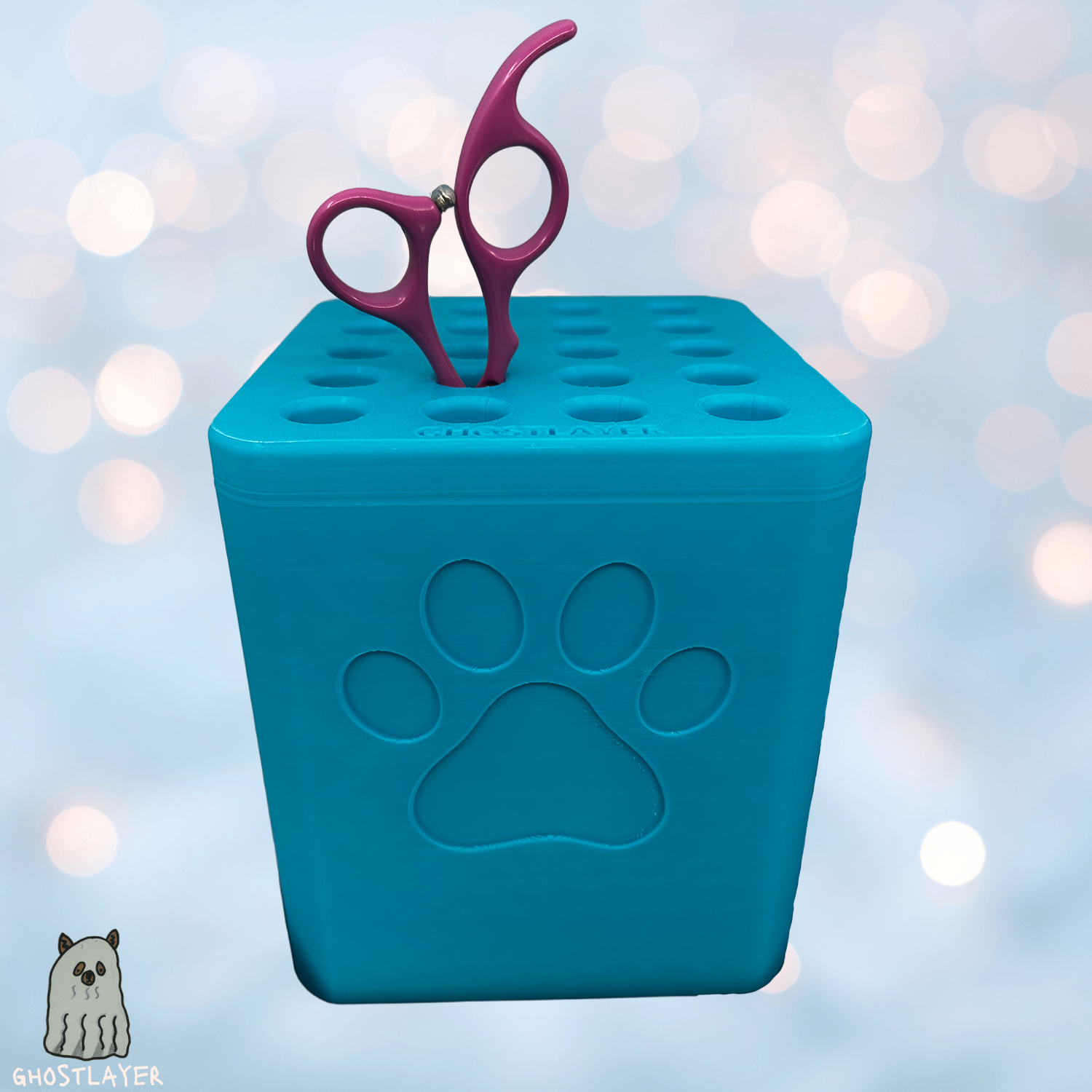 Kobalt Mini Toolbox Top Organizer (Two Drawer w/Lid and Three Drawer)- Mini Dobermann- Holds 20 Shears