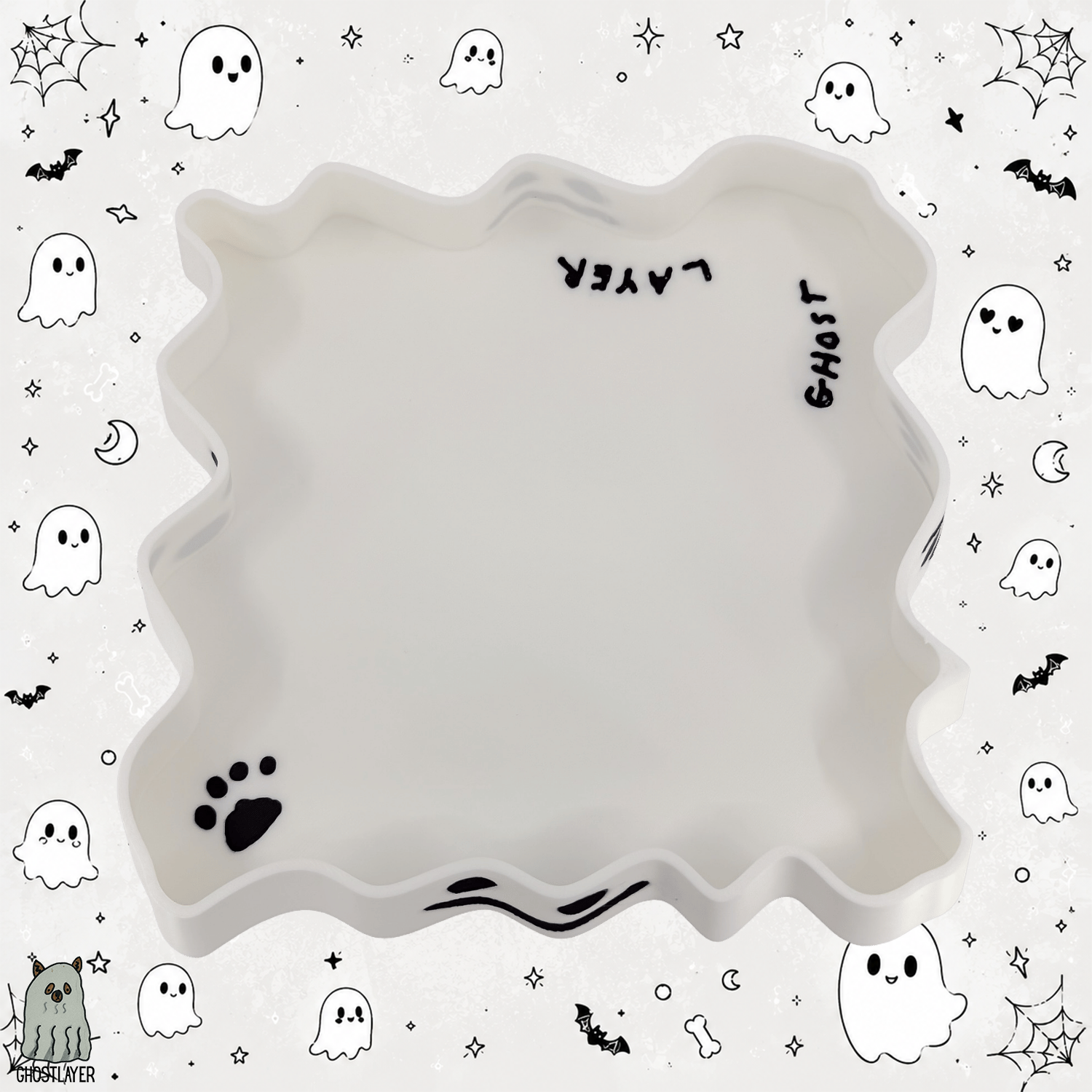 The Boo Burrow- Large Lay Flat Dog Grooming Comb, Scissor and Accessories Tray