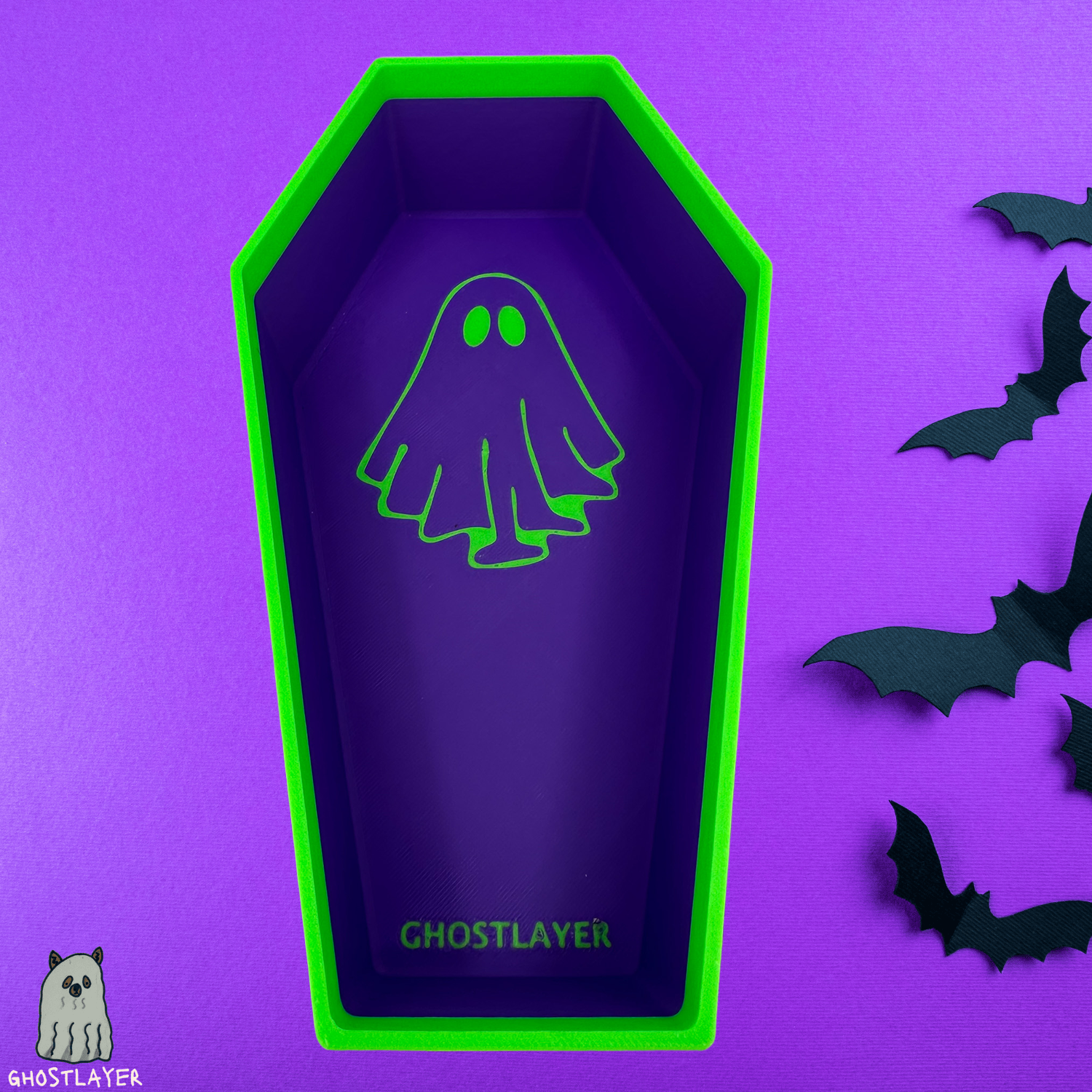 The Phantom Coffin Tray- Large Dog Grooming Catch all Tray -