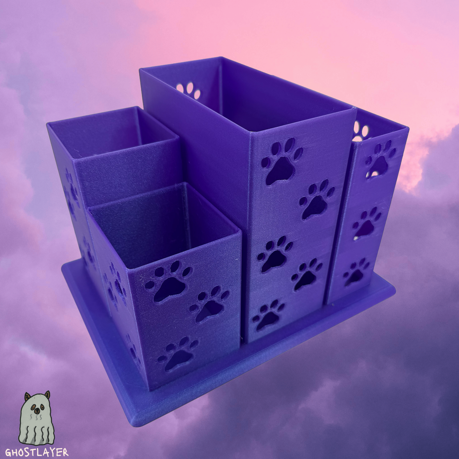 The Newfie Dog Grooming Brush Holder, Simple organizer | Large Size |