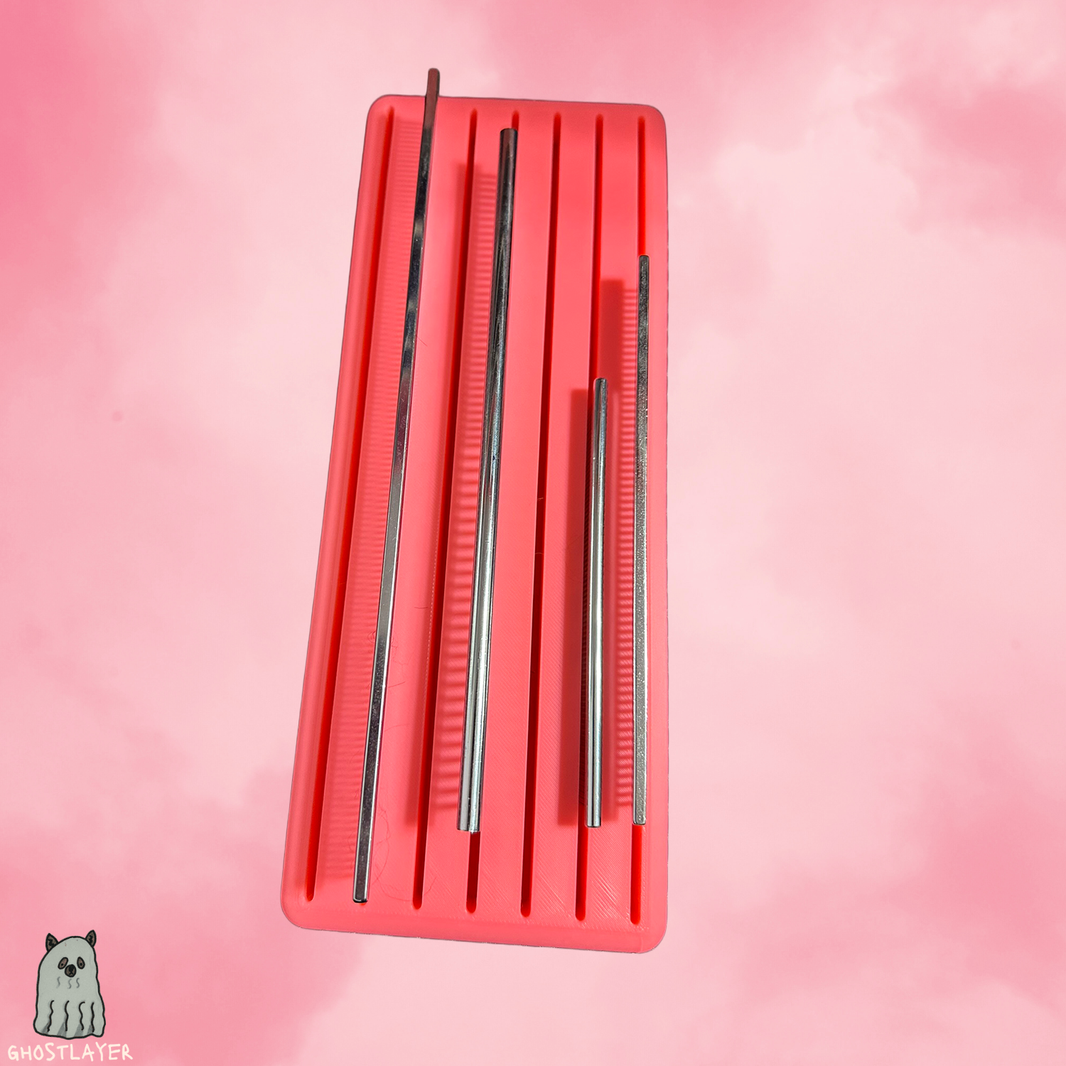 The Mini Greyhound - Lay Flat Dog Grooming Steel "Greyhound" Comb Holder | Holds 7 |