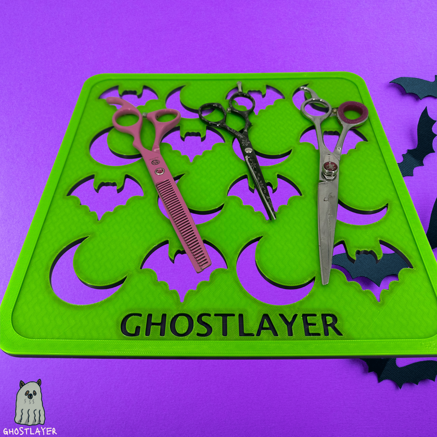 The Paw Pad (Halloween) | Full Size Dog Grooming Scissor Mat