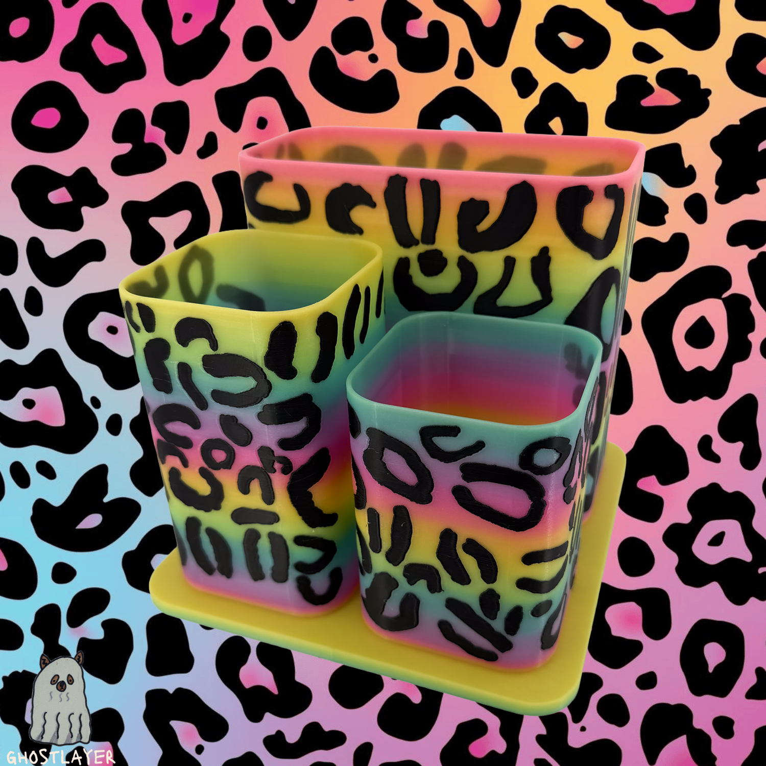 The Feral Yorkie--Dog Grooming Brush Holder, Simple organizer | Medium Size |