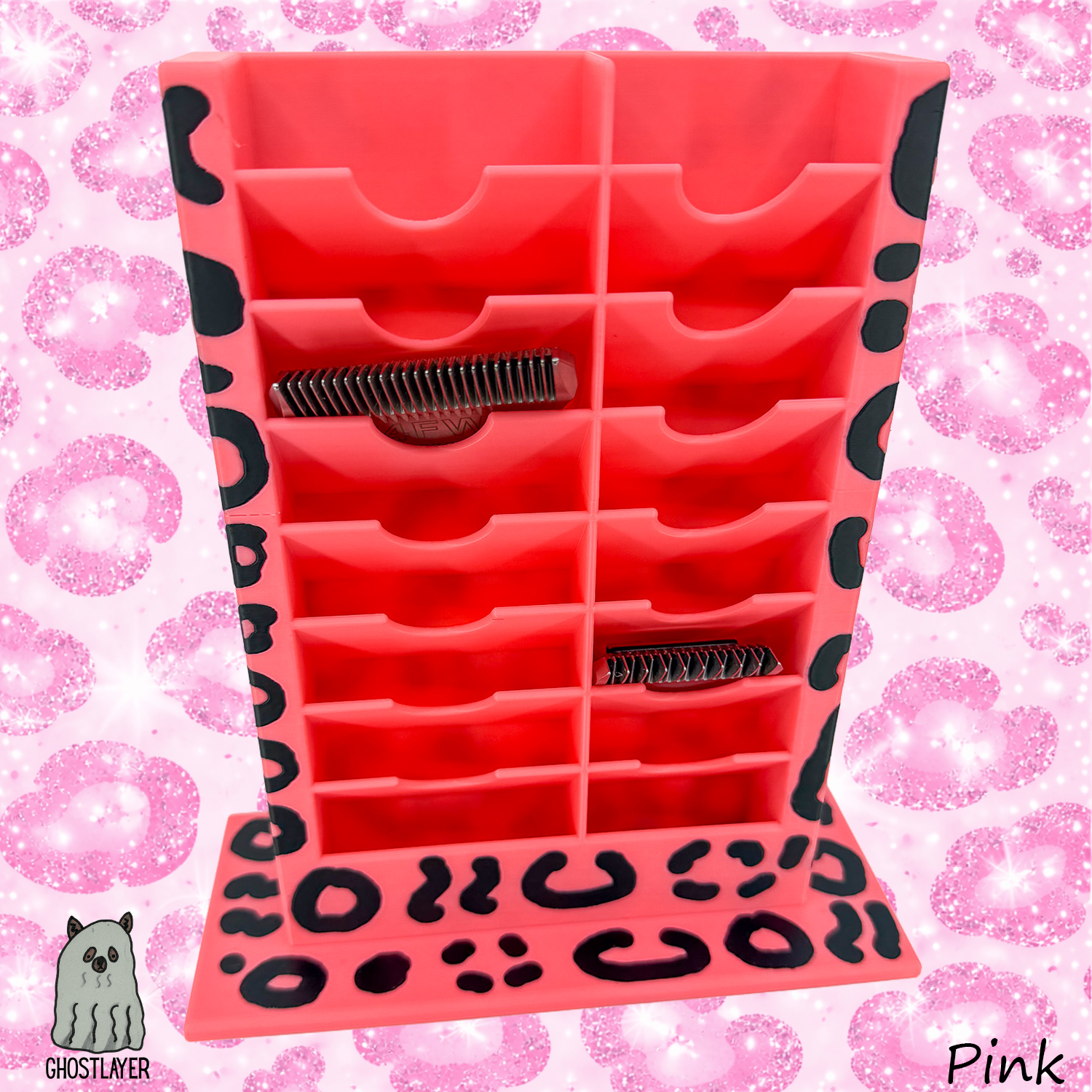 *Feral* Malamute - Stand Up Dog Grooming Standard/Wide Size Clipper Blade Holder | 8 Standard and 8 Wide |
