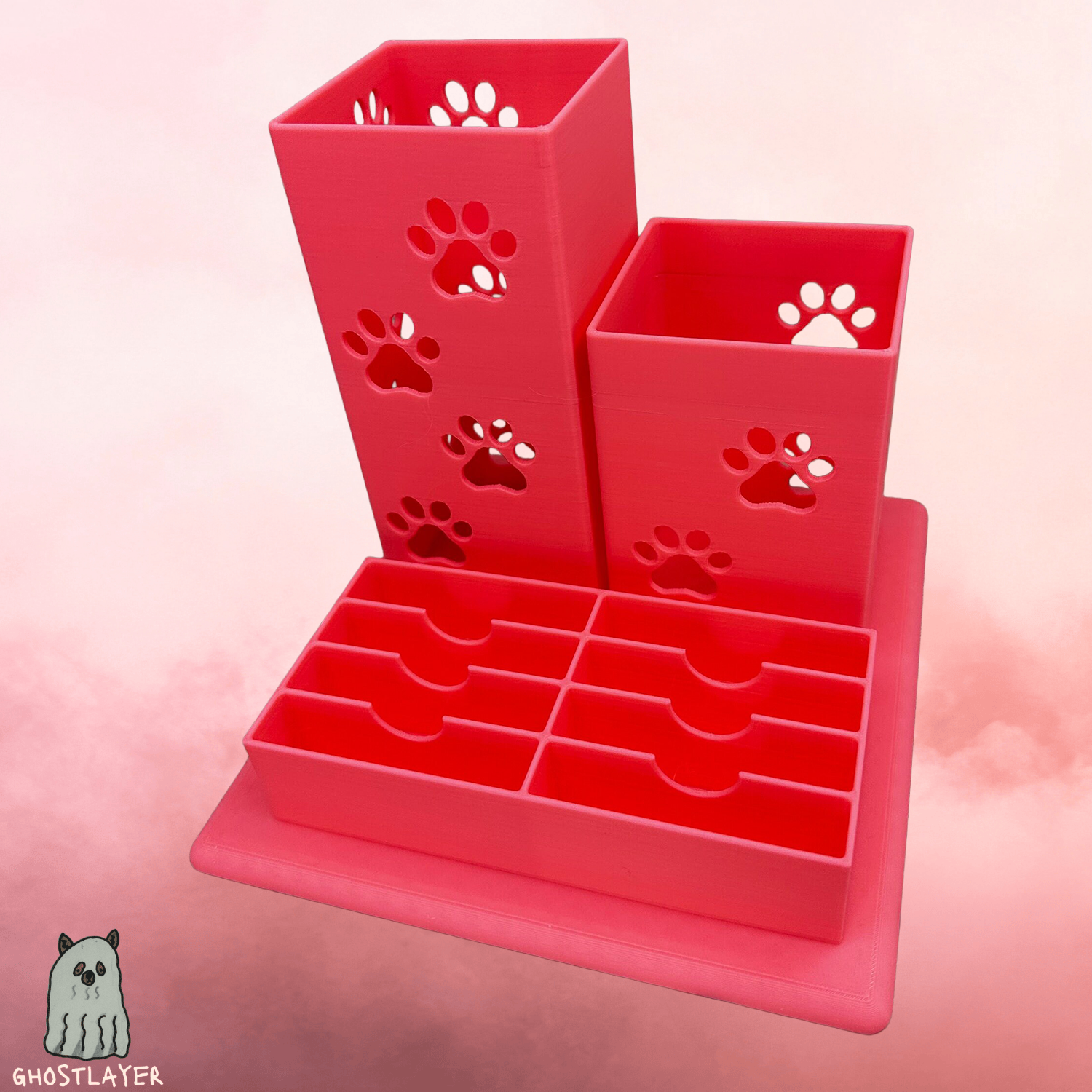 The Sheltie - Dog Grooming Brush and Wide Size Blade Holder, Simple Organizer |