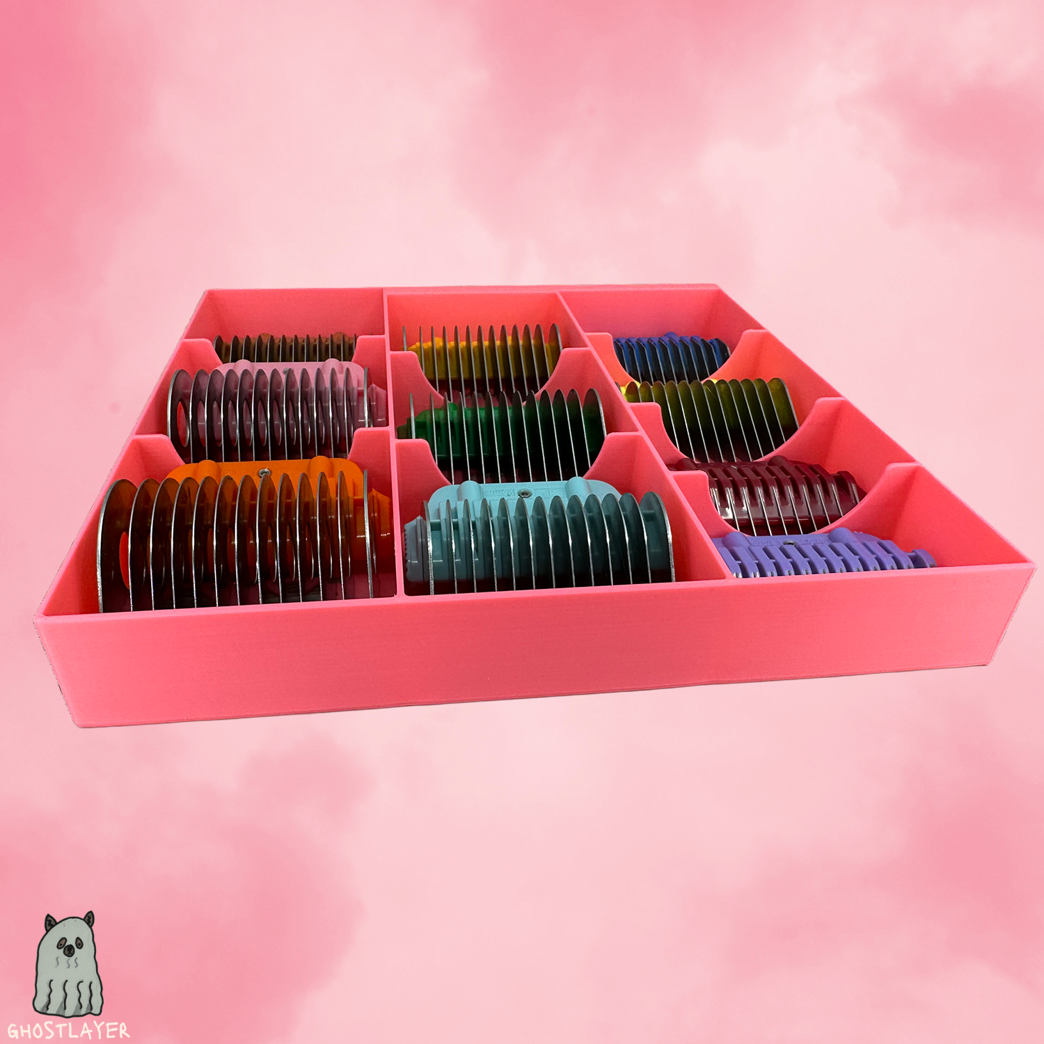 The King Charles Cavalier - Lay Flat Dog Grooming *Wide* Size Clipper Blade Comb Holder | up to 10 | Zolita