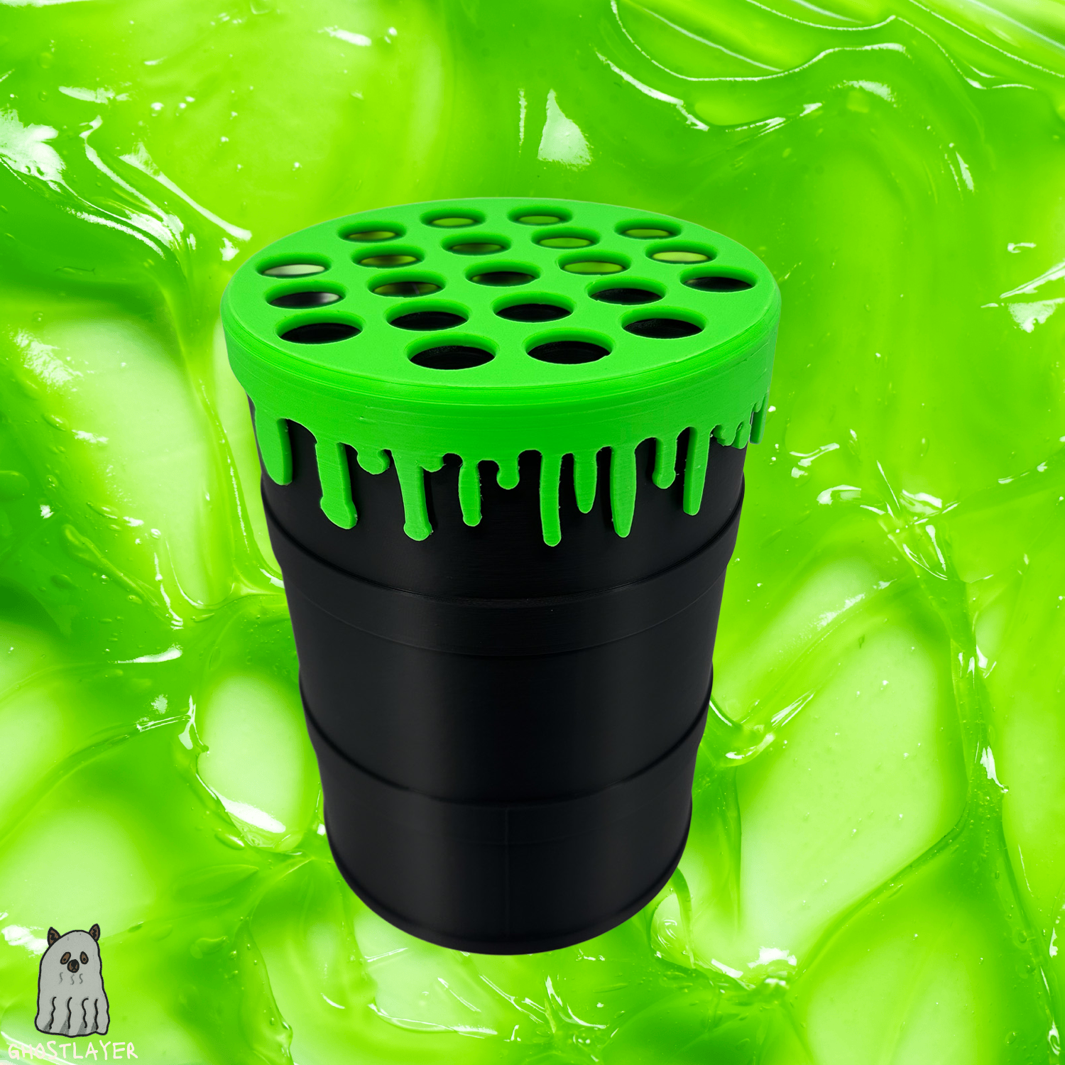 The Boo Goo Barrel- Dog Grooming Scissor Holder- Holds 21