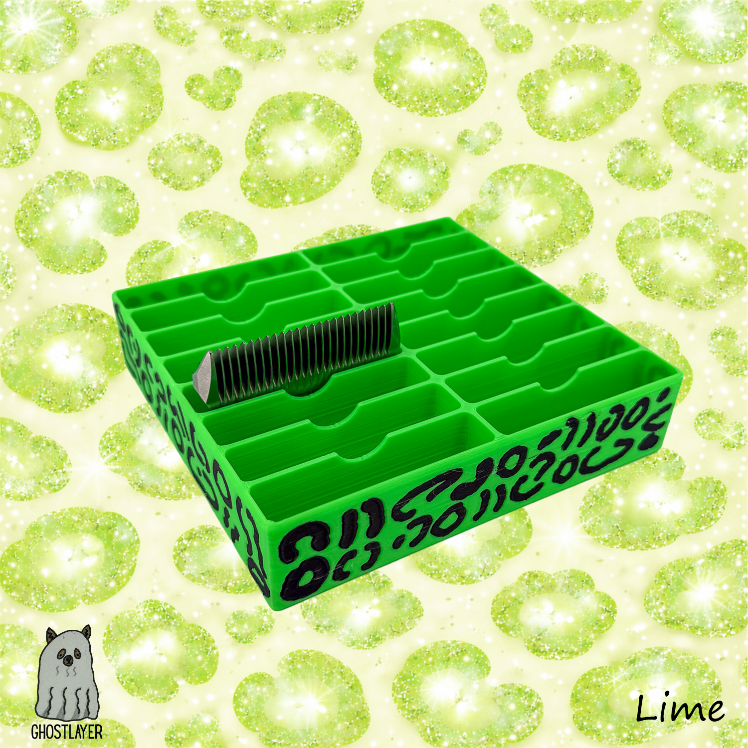 *Feral* Pug--Dog Grooming *Wide* Size Clipper Blade Holder | up to 16 | wide blade only