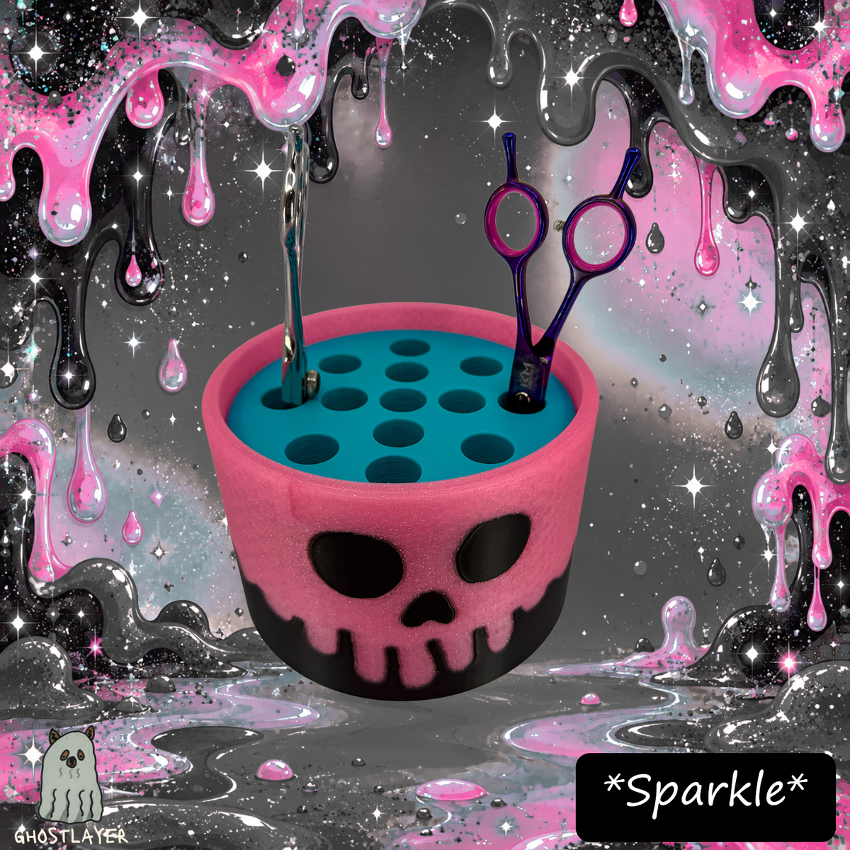 The Groomie (Poison Goo Bucket) — Modular Tabletop Grooming Organizer (Outer Shell Only)