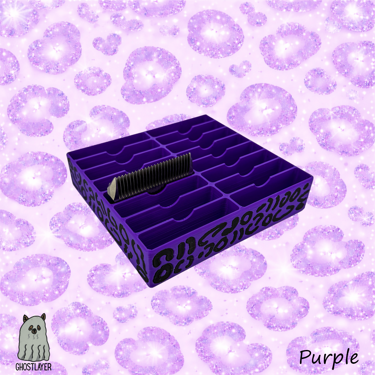 *Feral* Pug--Dog Grooming *Wide* Size Clipper Blade Holder | up to 16 | wide blade only