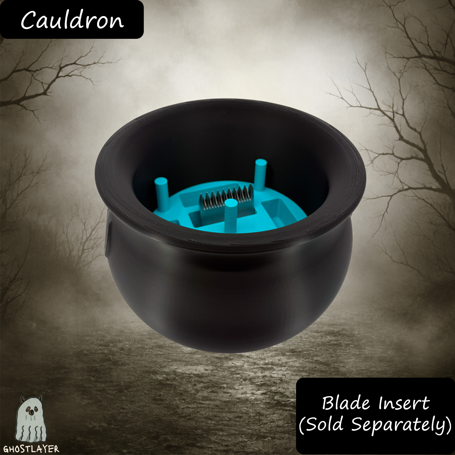 The Groomie (Cauldron) — Modular Tabletop Grooming Organizer (Outer Shell Only)