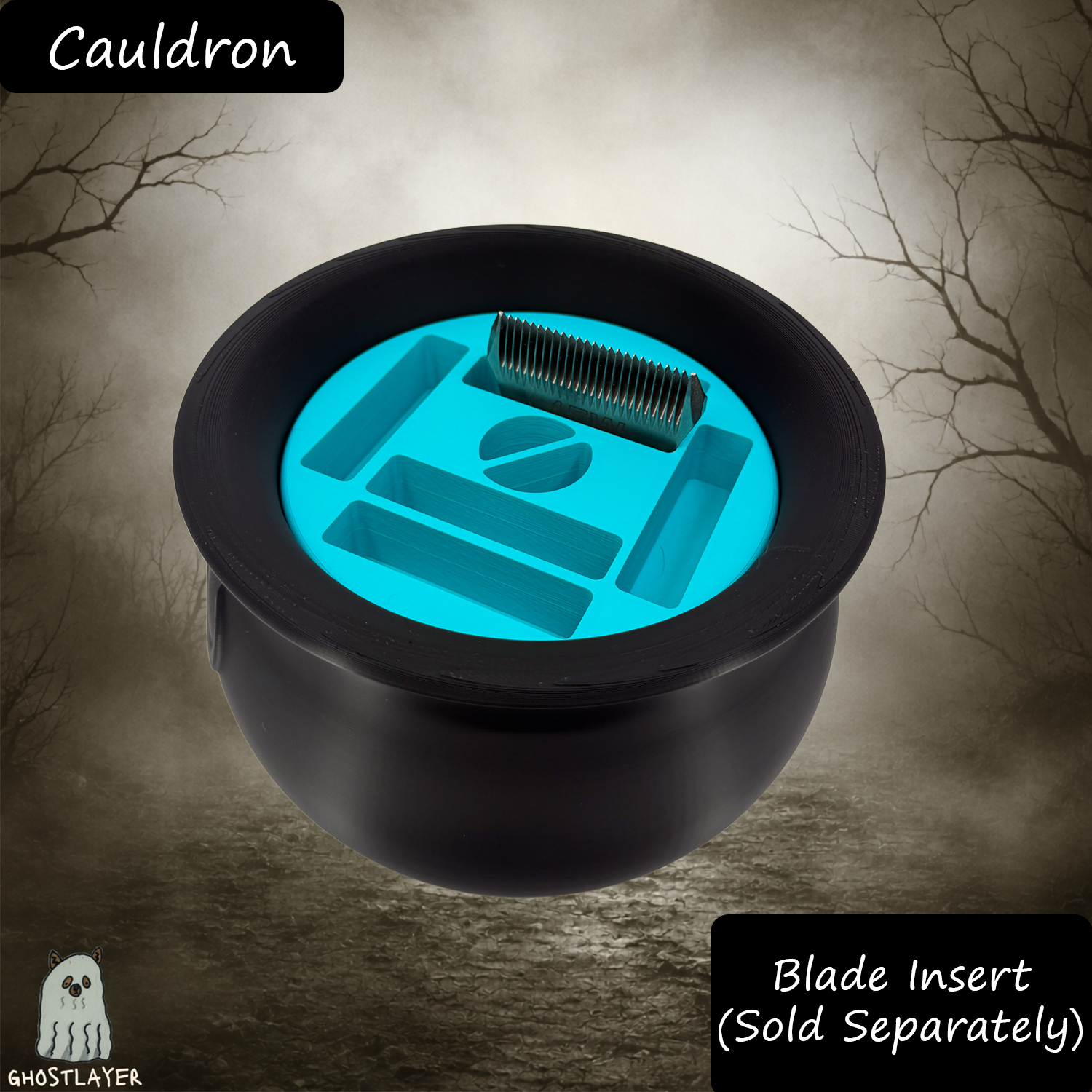 The Groomie (Cauldron) — Modular Tabletop Grooming Organizer (Outer Shell Only)