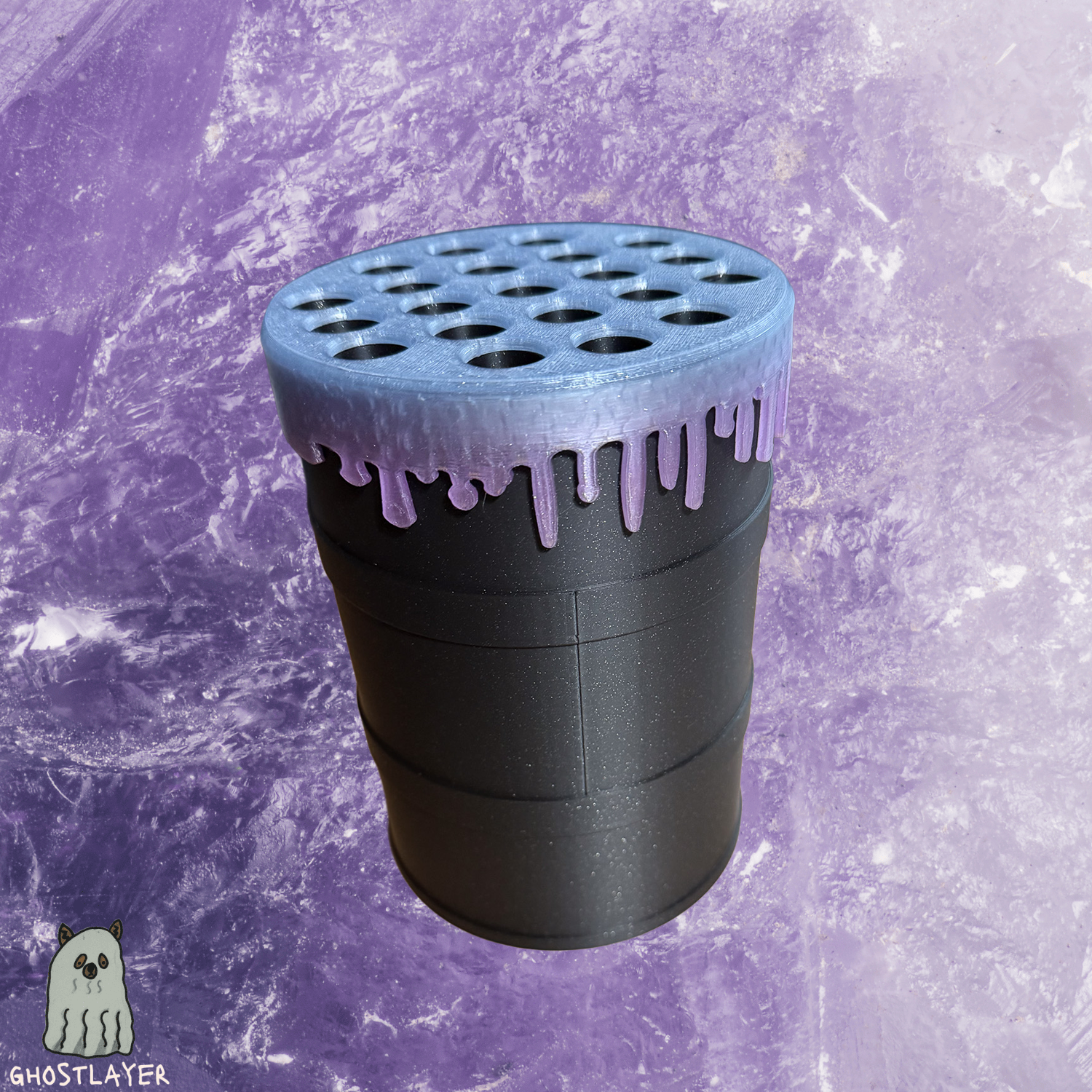 The Boo Goo Barrel- Dog Grooming Scissor Holder- Holds 21