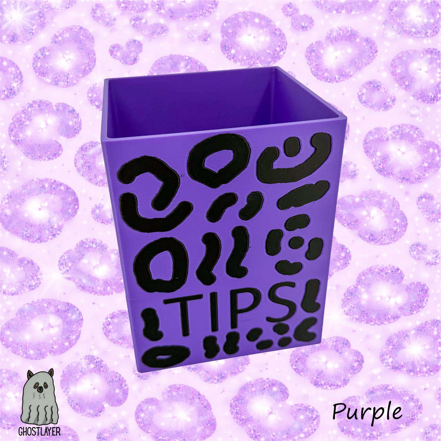 *Feral* - Dog Grooming Tip Jar - Simple organizer