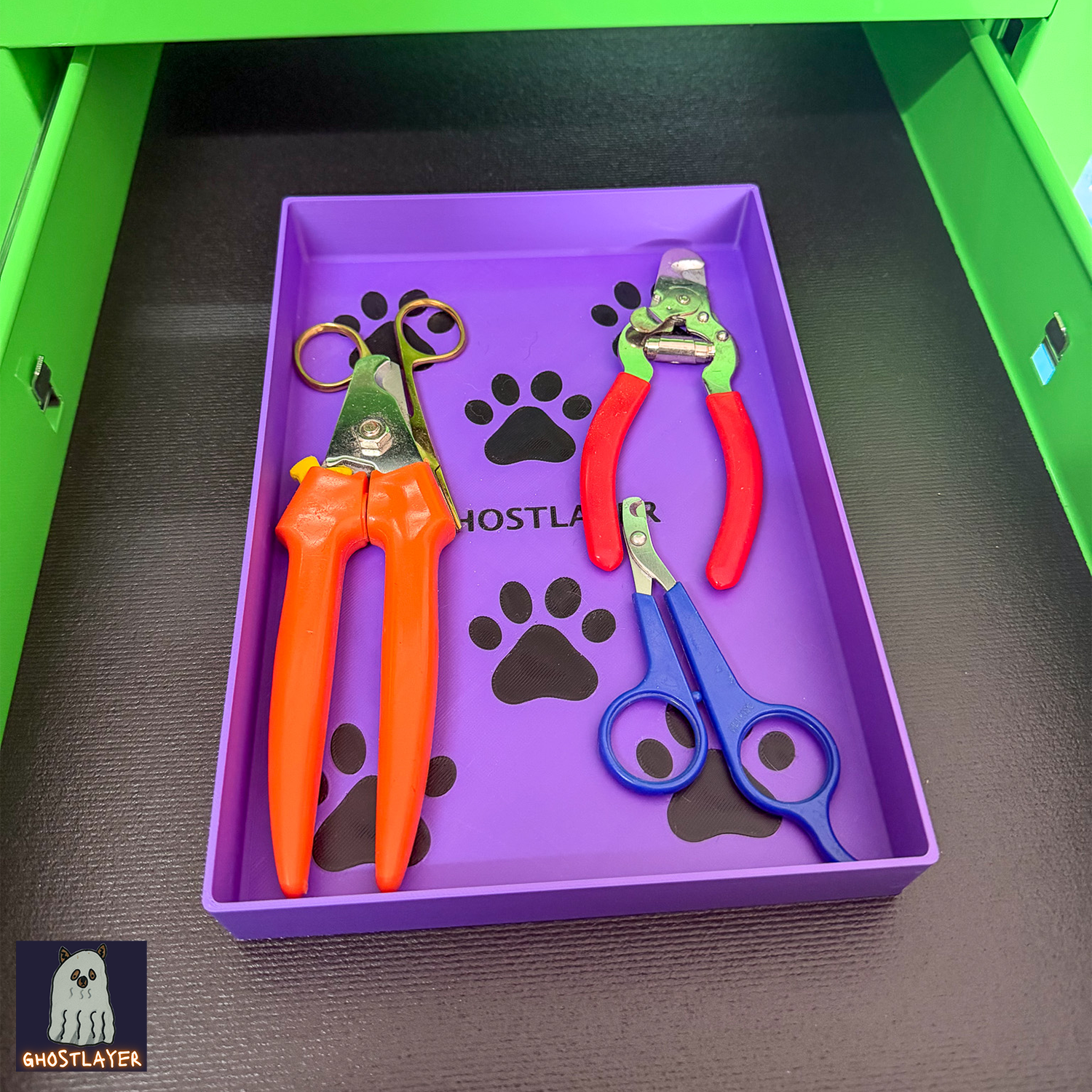 Drawerganizer *Trays* Low Profile GroomingTools Toolbox Drawer Organizer