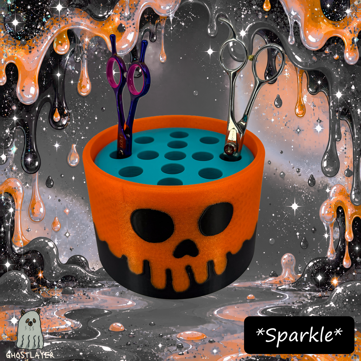 The Groomie (Poison Goo Bucket) — Modular Tabletop Grooming Organizer (Outer Shell Only)